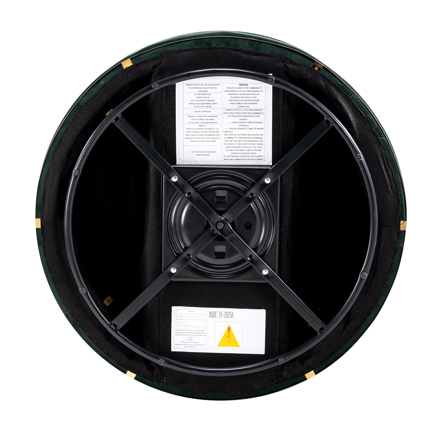 360 Degree Swivel Velvet Accent Chair, Barrel Chair Over-Sized Soft Chair with Seat Cushion, Green