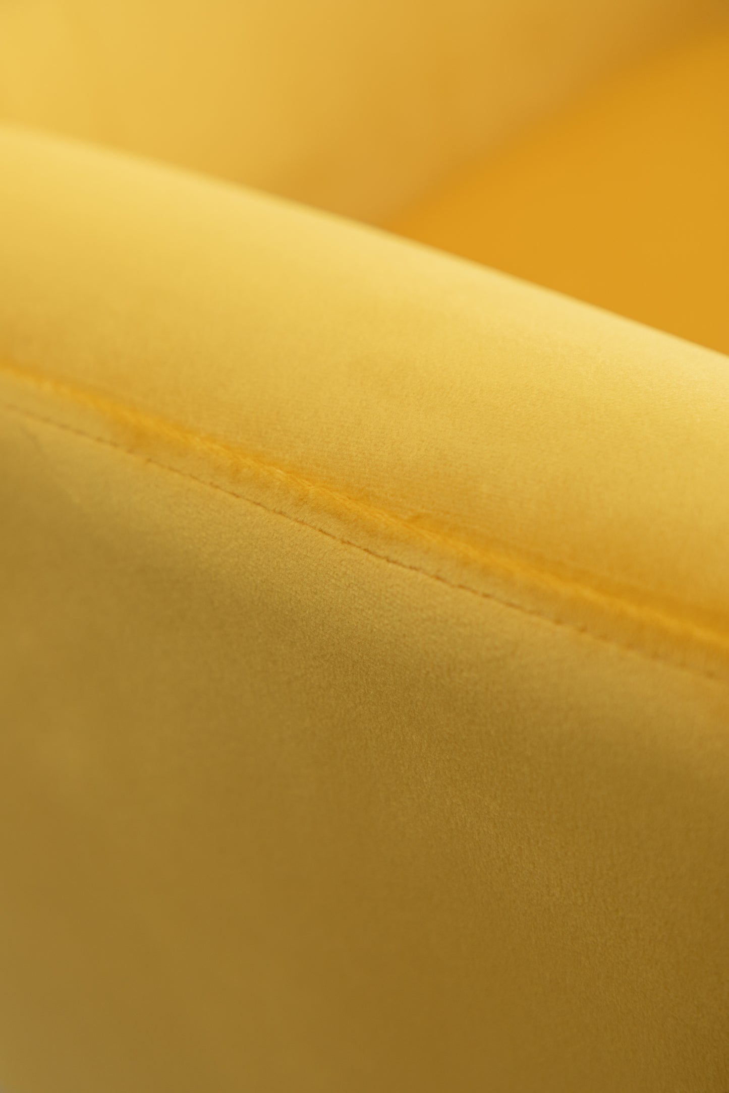 Roundhill Furniture Sovarol Velvet Button-Tufted Wing Back Accent Chair, Yellow