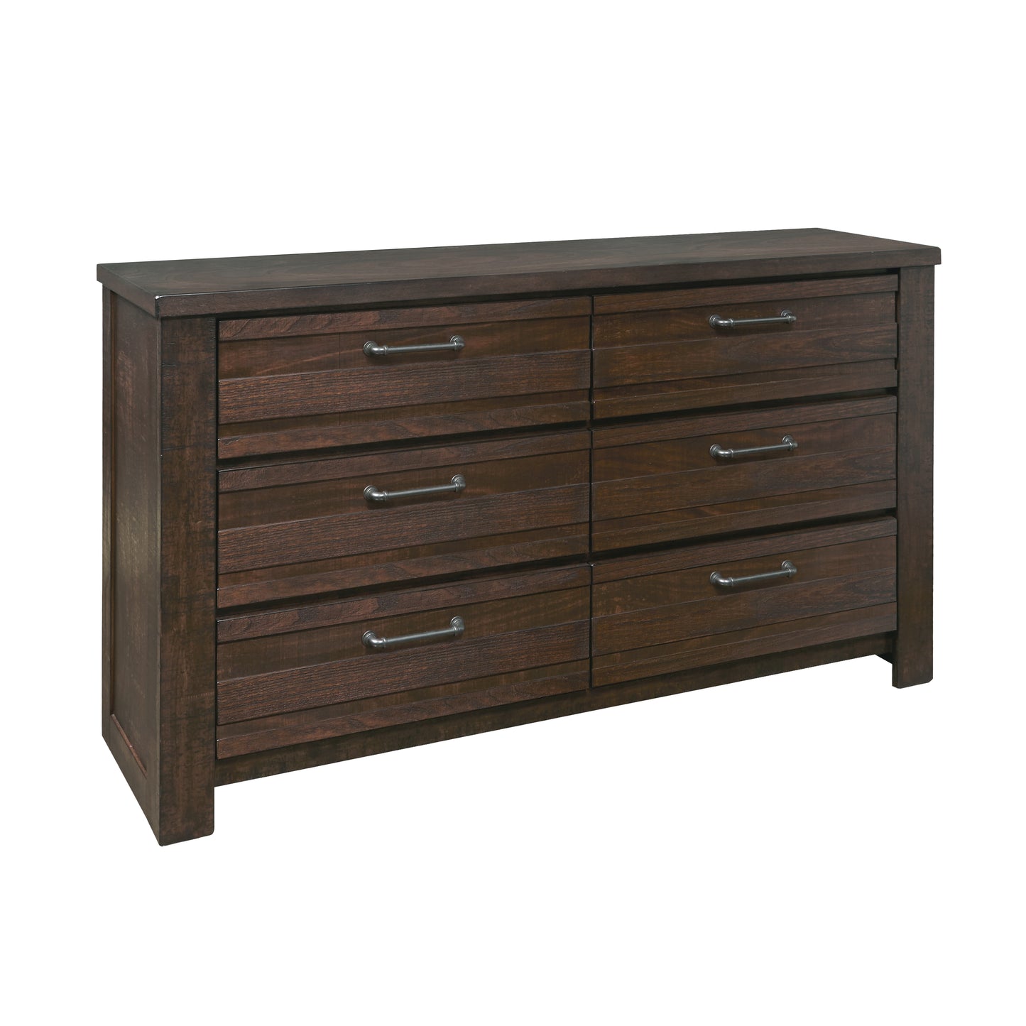 Sedona Transitional Wood 6-Drawer Dresser in Espresso