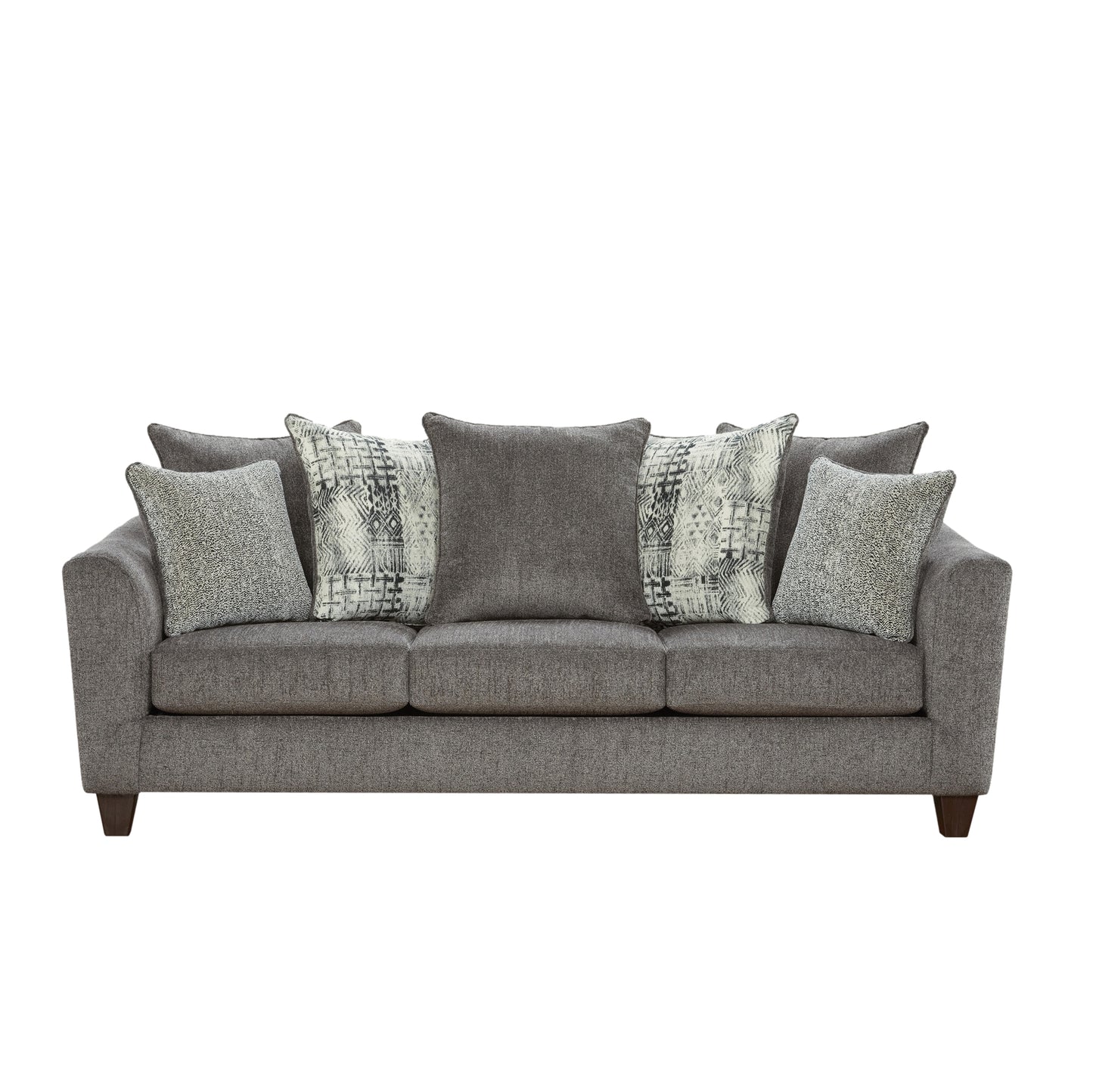 Davoz Upholstered Stationary Sofa, Tori Slate