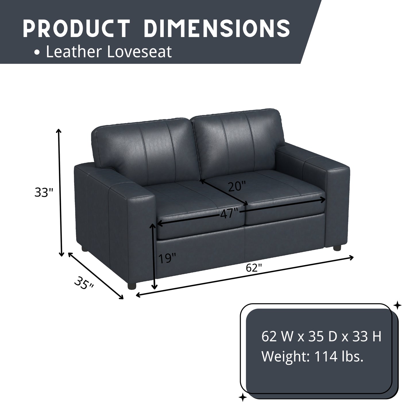 Roundhill Furniture Sakan Leather Upholstered Living Room Collection