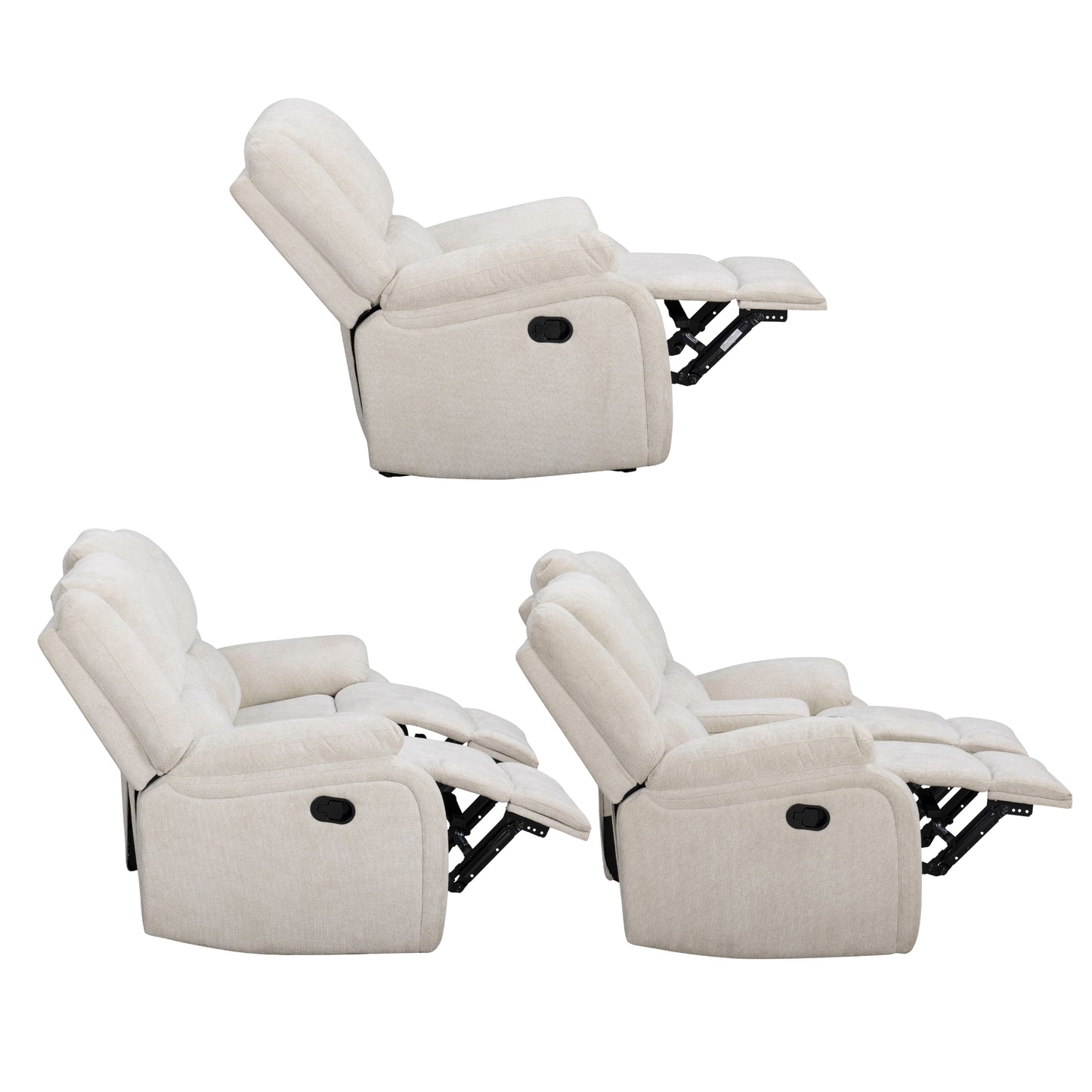 Roundhill Furniture Blitz Transitional Living Room Reclining Collection