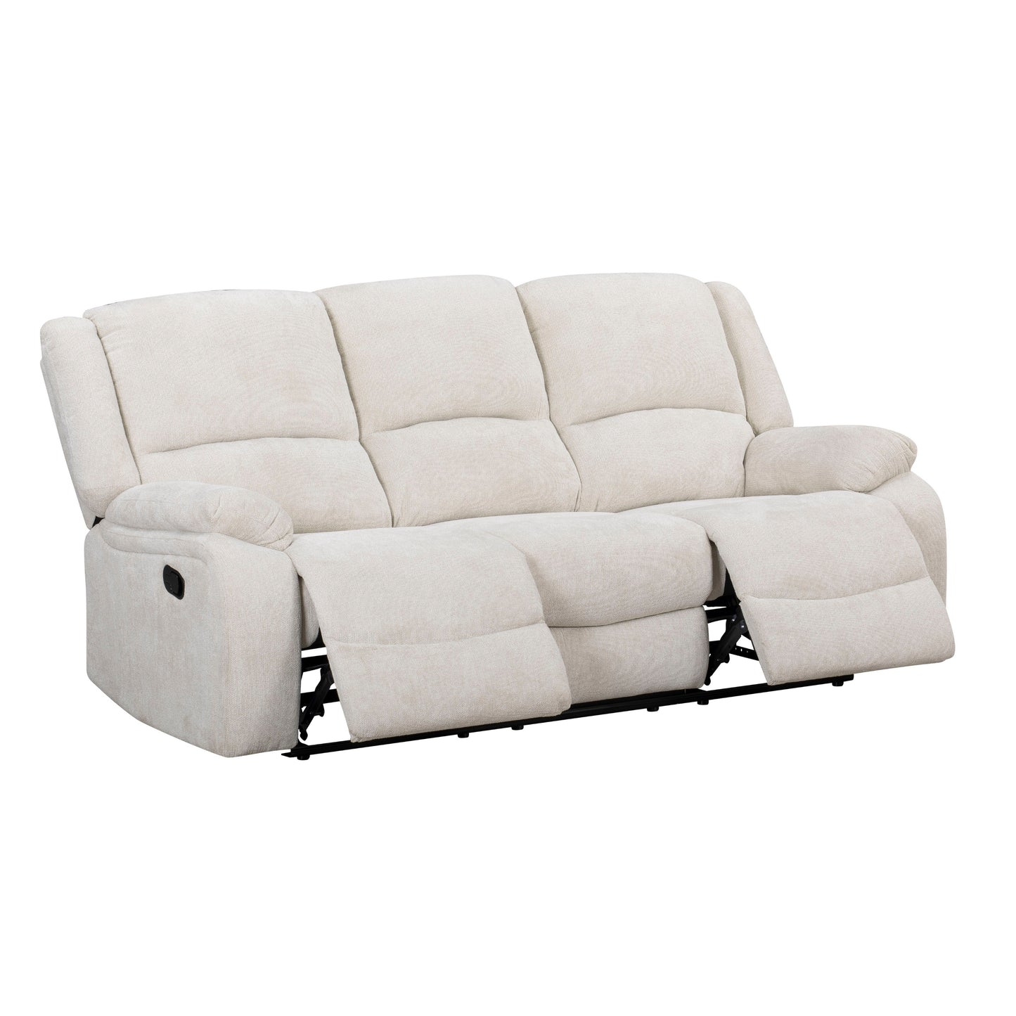 Roundhill Furniture Blitz Transitional Manual Reclining Sofa