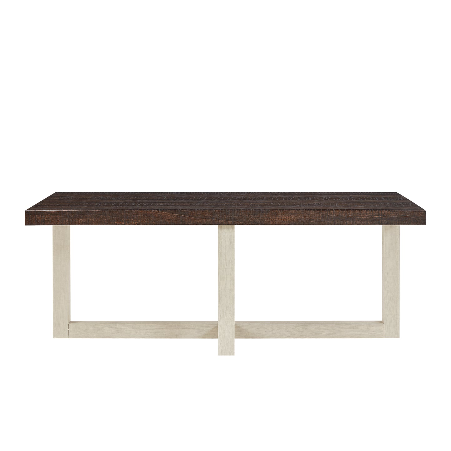 Roundhill Furniture Luno 3-Piece Coffee Table Set, Coffee Table and Two End Tables