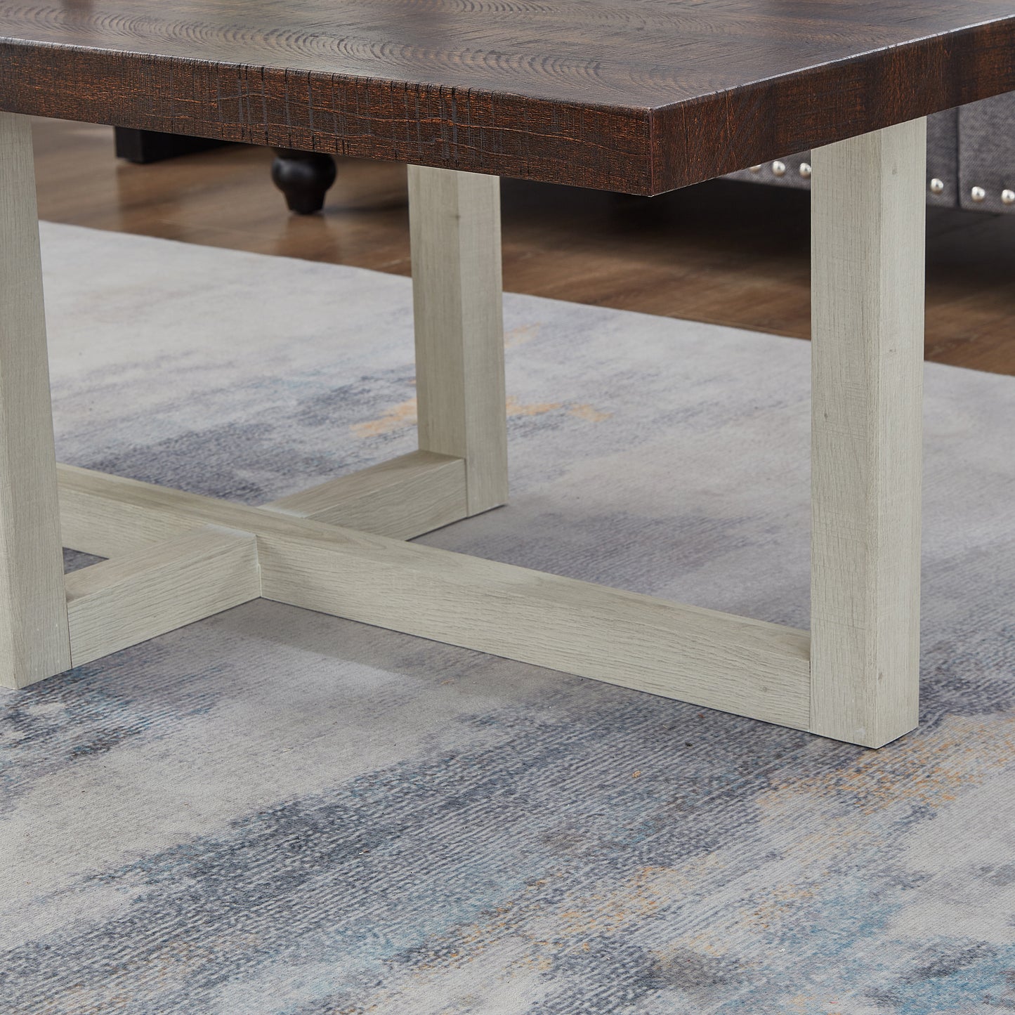 Roundhill Furniture Luno Contemporary Coffee Table