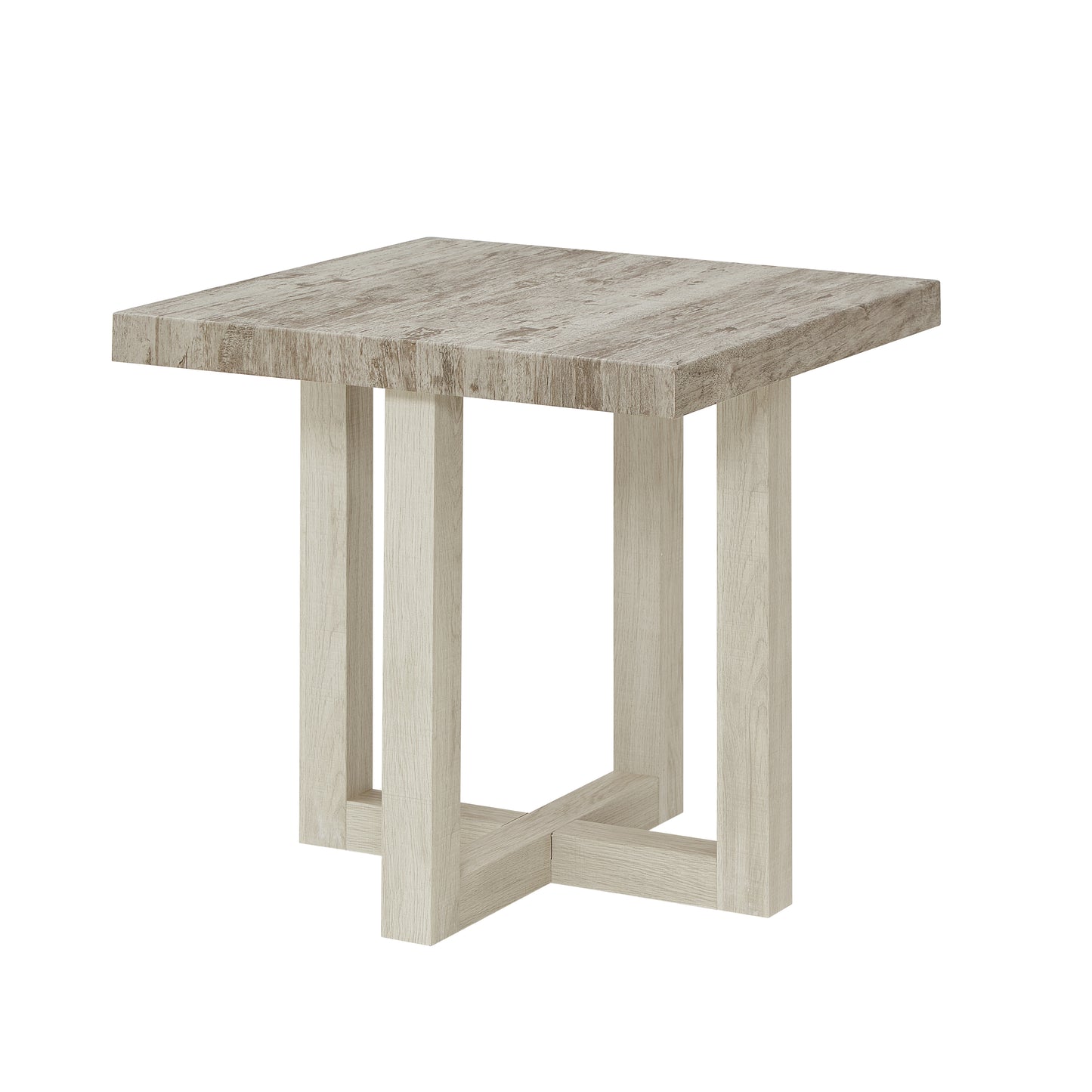 Roundhill Furniture Luno Contemporary End Table