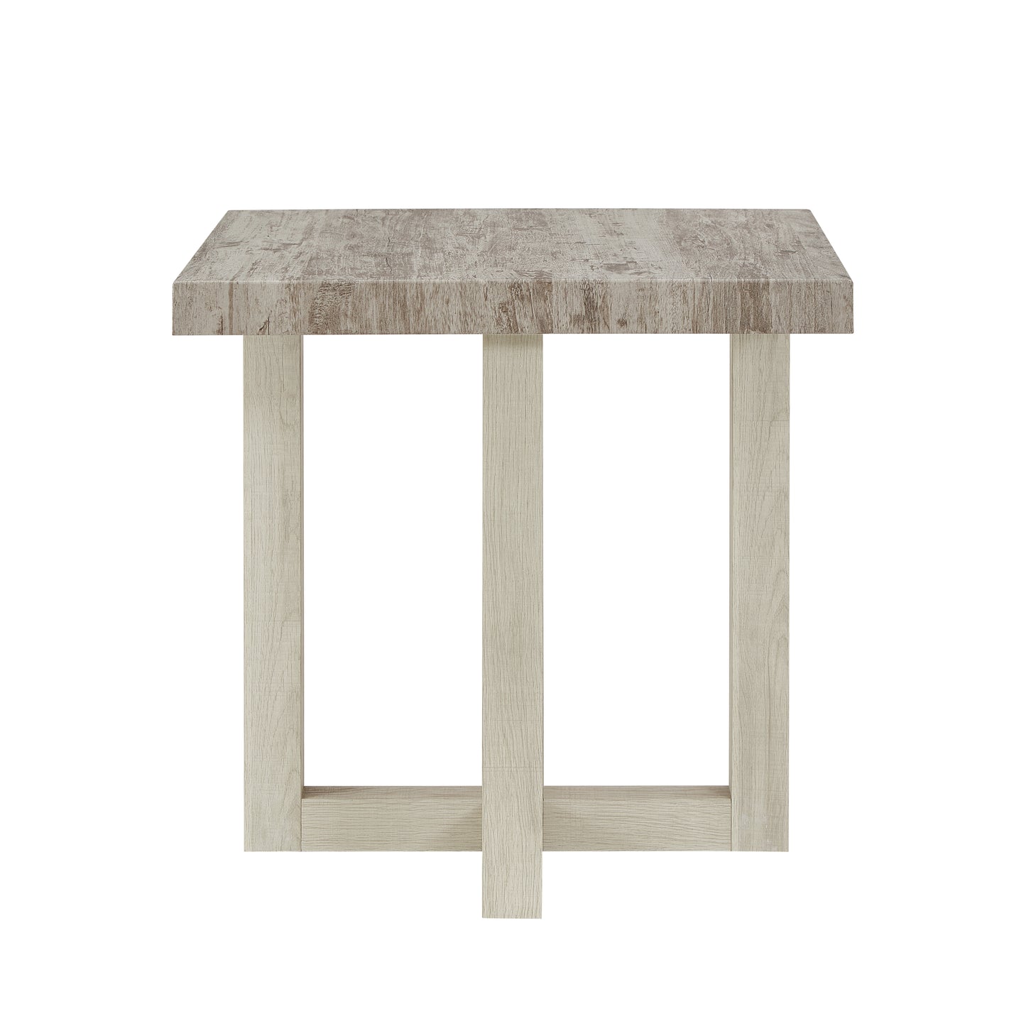 Roundhill Furniture Luno Contemporary End Table
