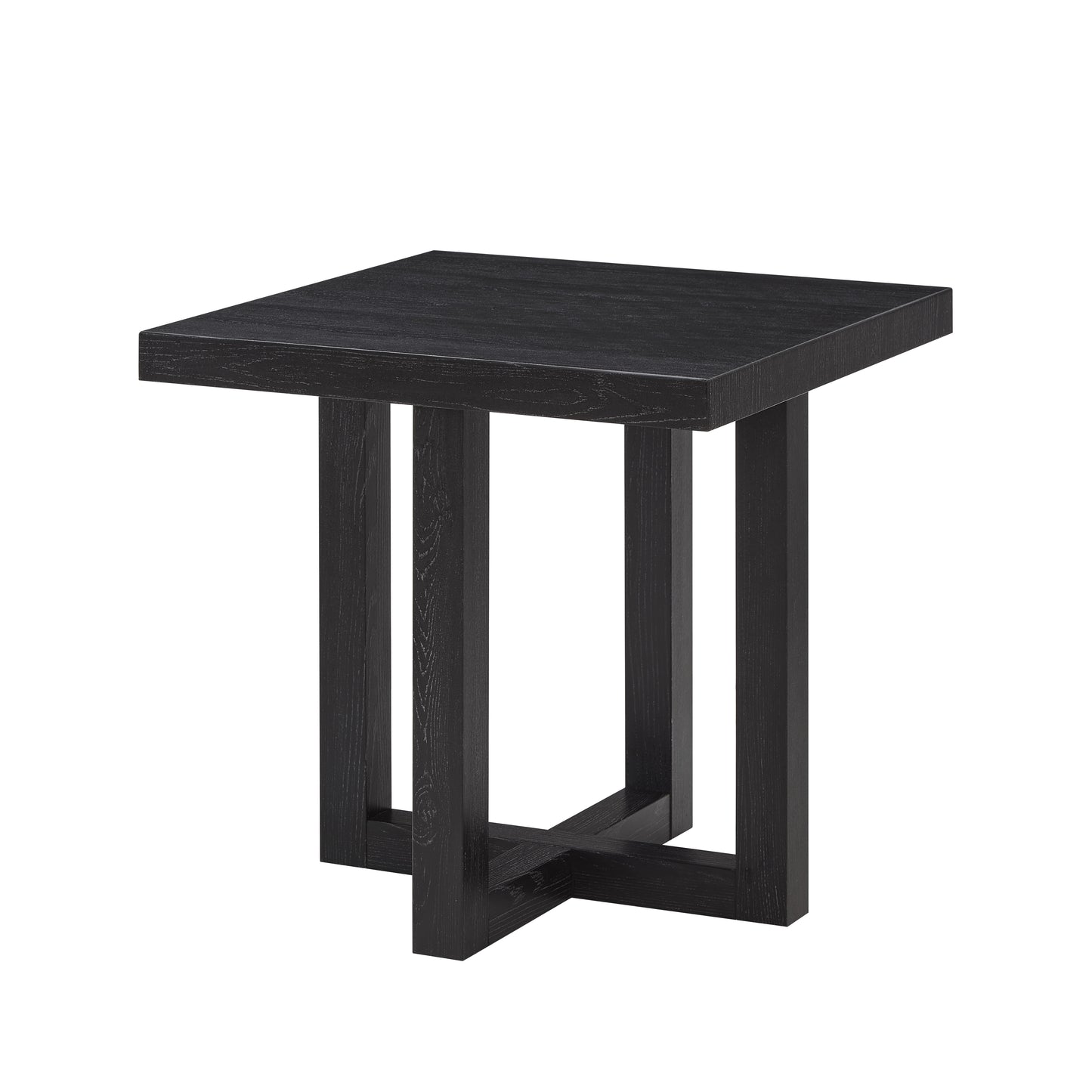 Roundhill Furniture Luno Contemporary End Table