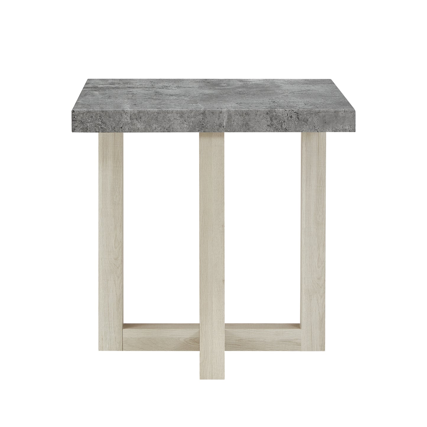 Roundhill Furniture Luno Contemporary End Table