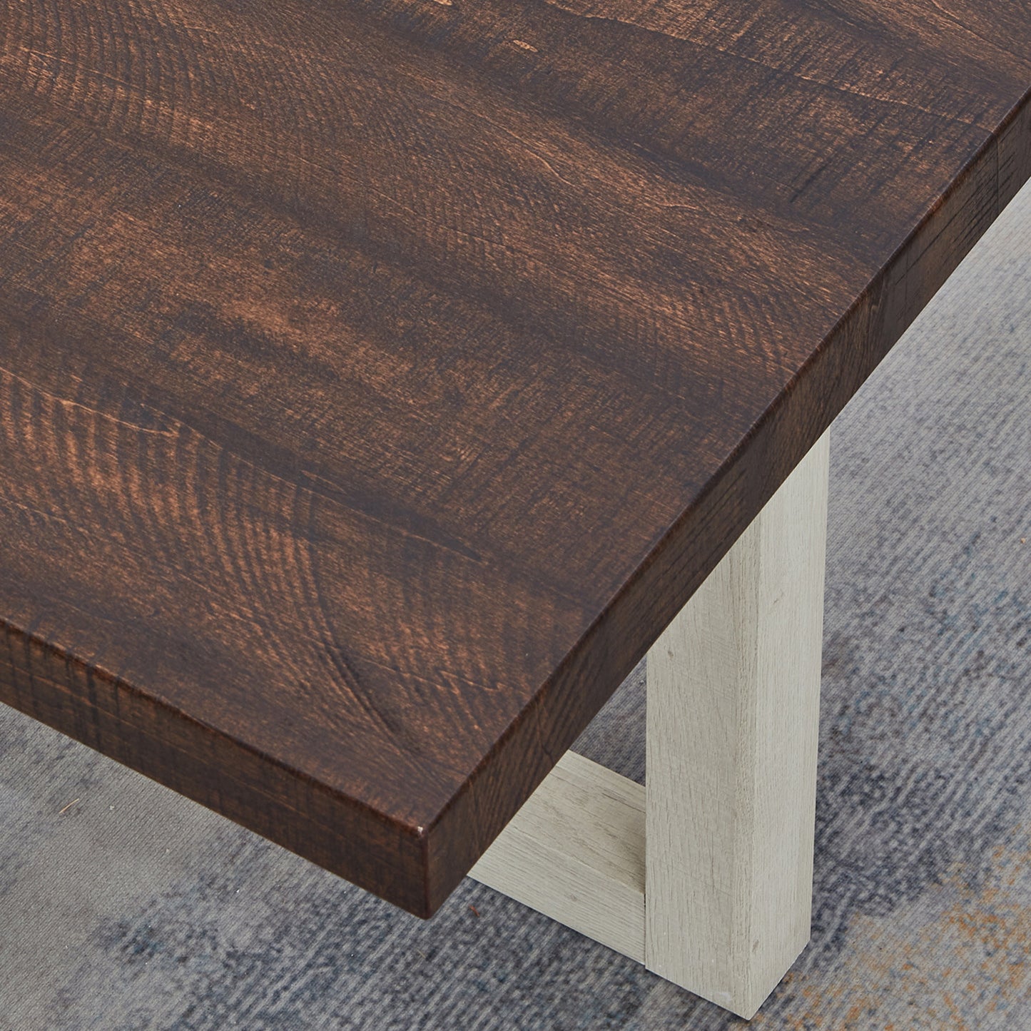 Roundhill Furniture Luno Contemporary End Table