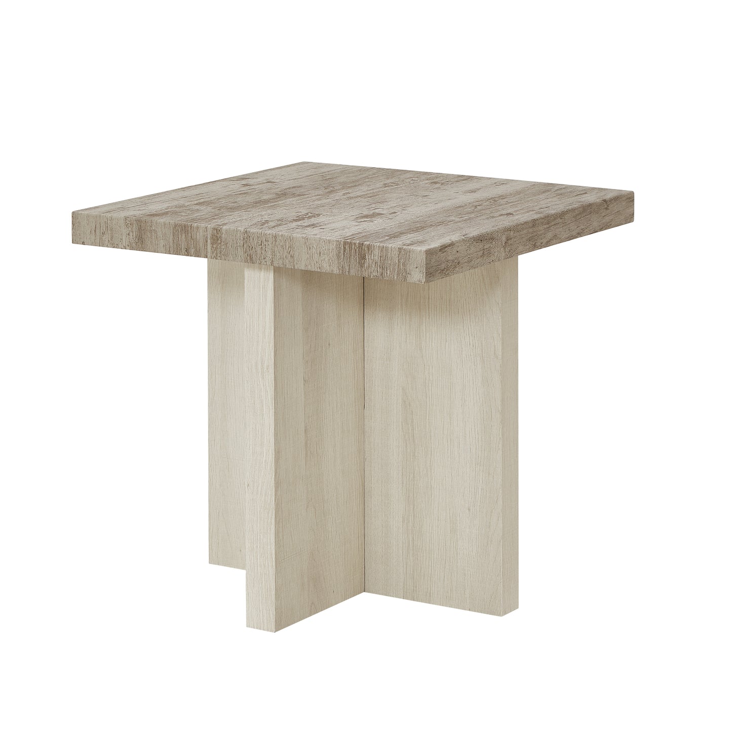 Roundhill Furniture Mchome Square End Table, Nightstand
