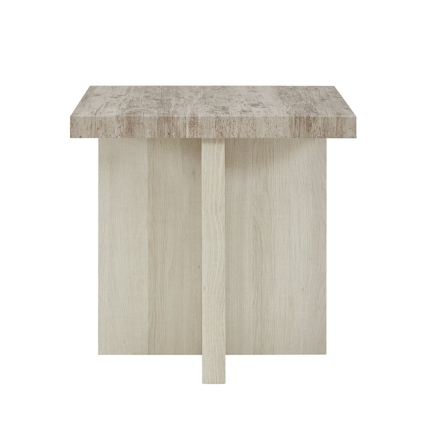 Roundhill Furniture Mchome Square End Table, Nightstand