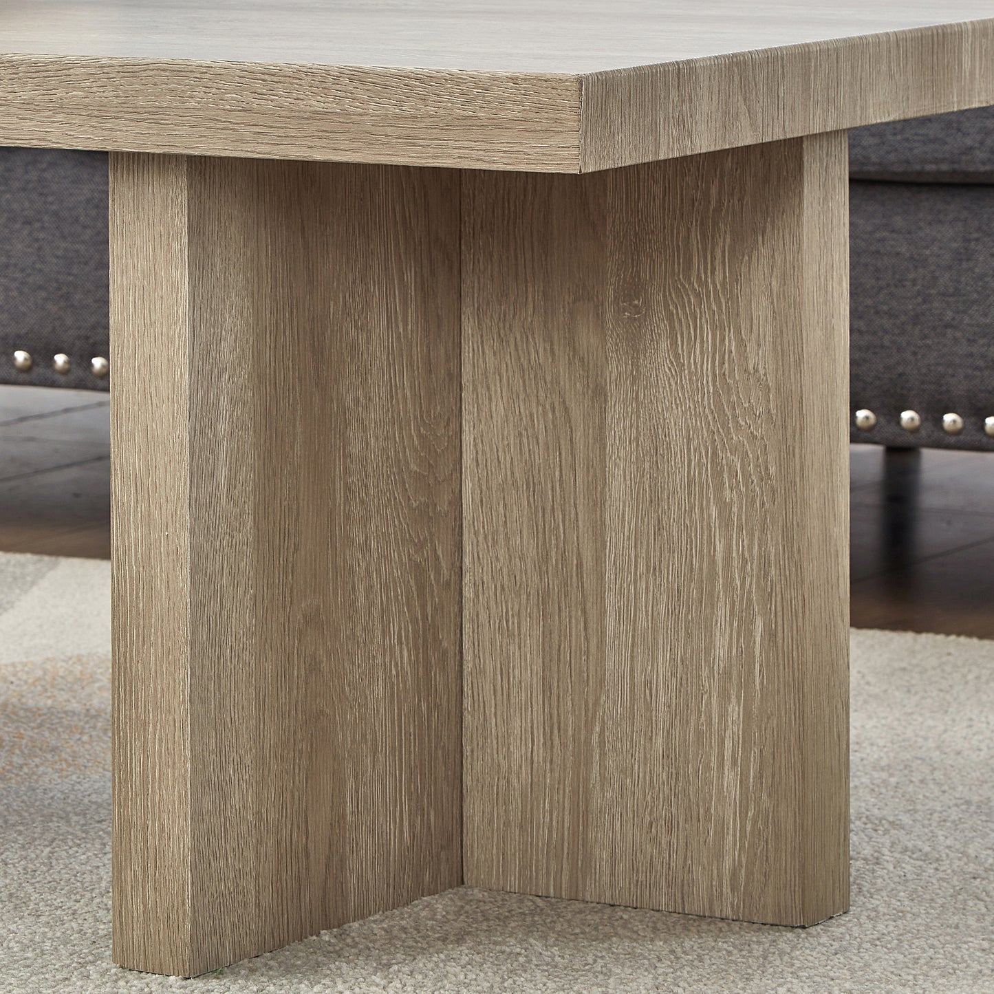 Roundhill Furniture Mchome Square End Table, Nightstand