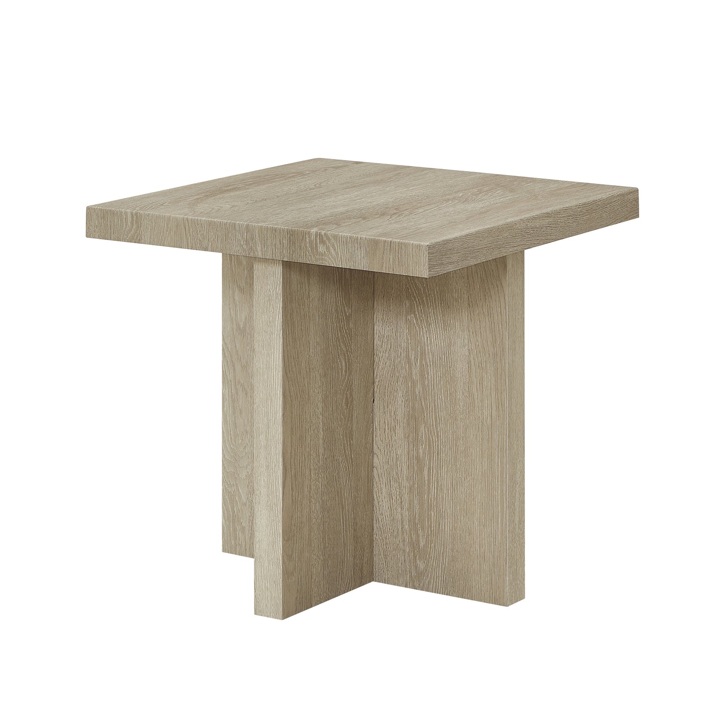 Roundhill Furniture Mchome Square End Table, Nightstand