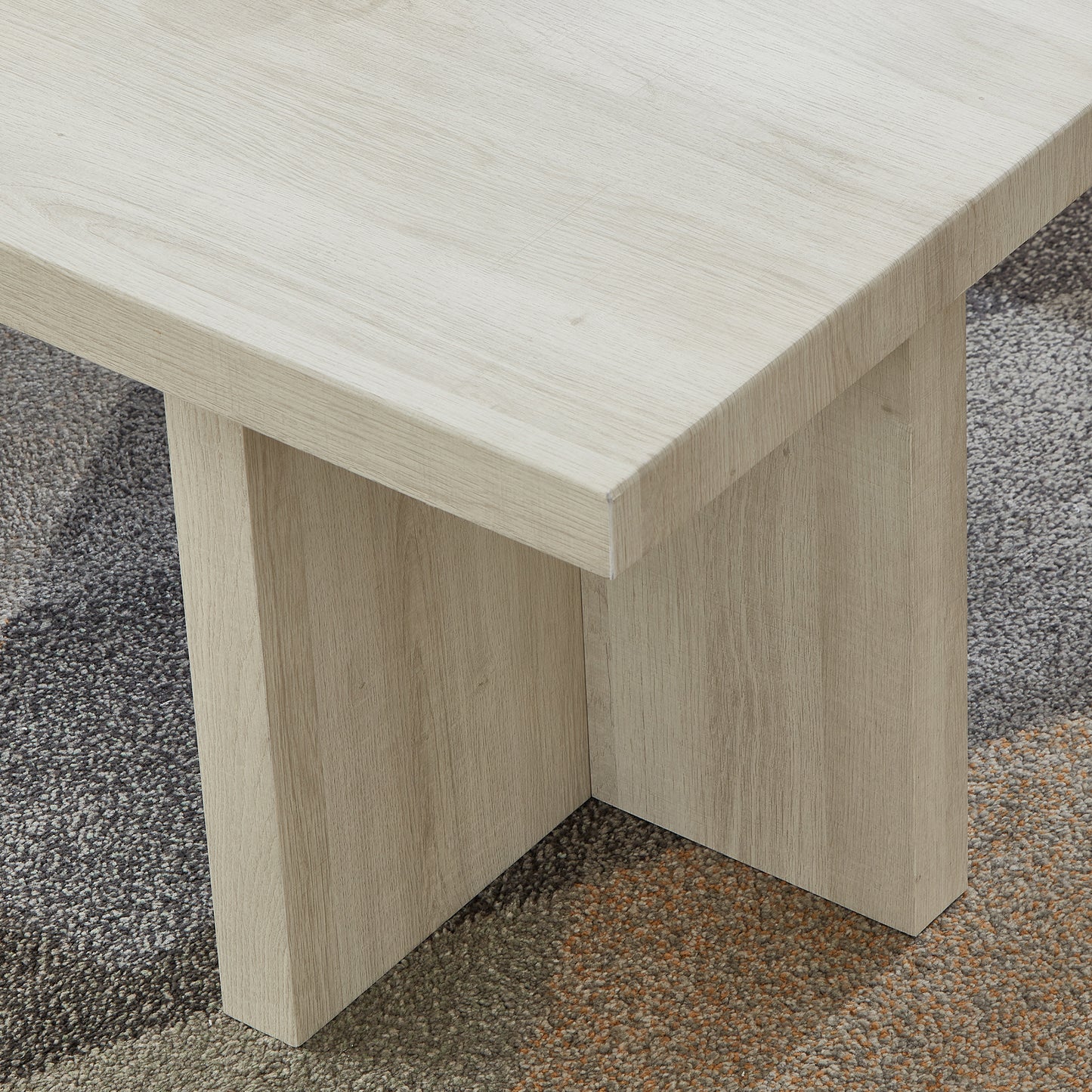 Roundhill Furniture Mchome Square End Table, Nightstand