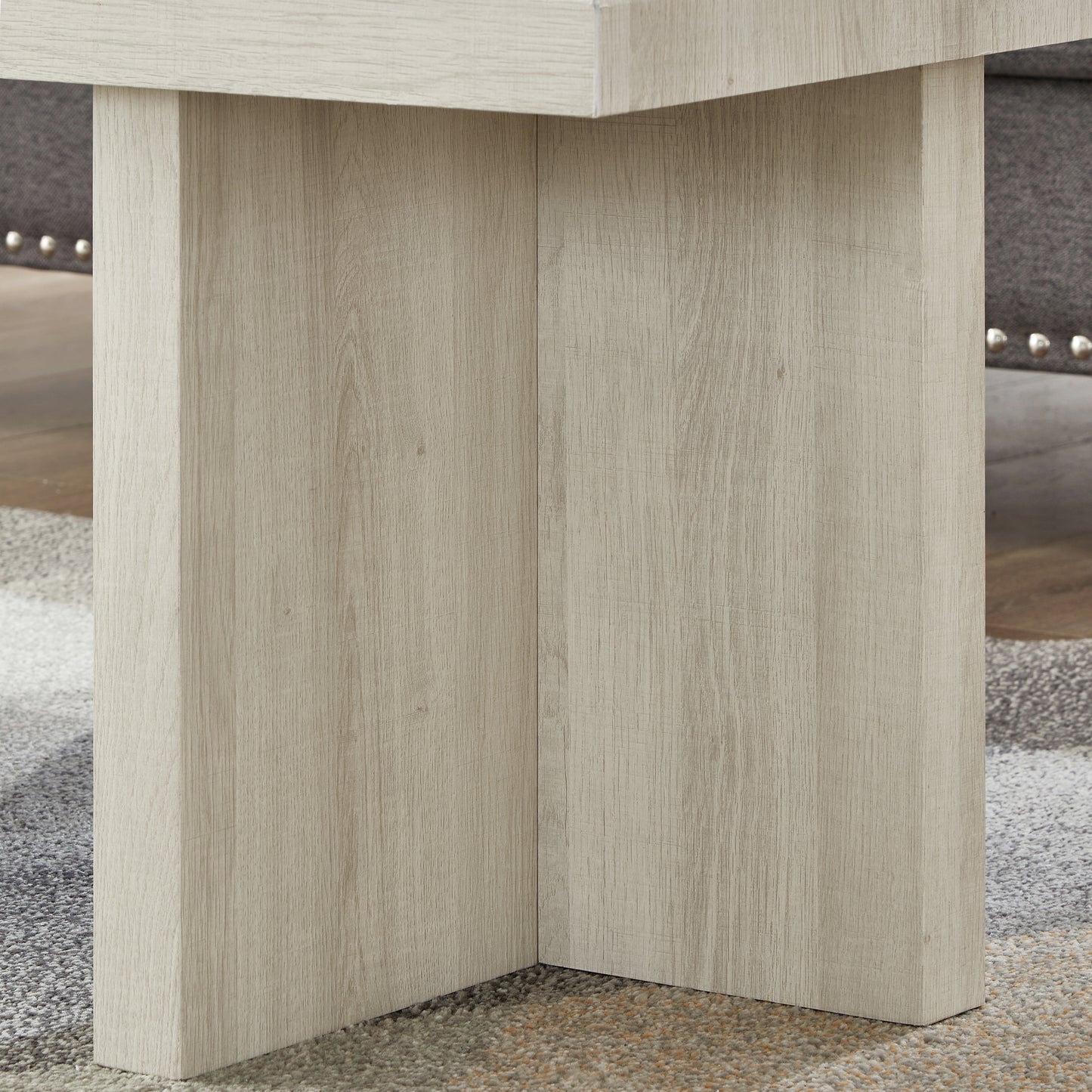Roundhill Furniture Mchome Square End Table, Nightstand