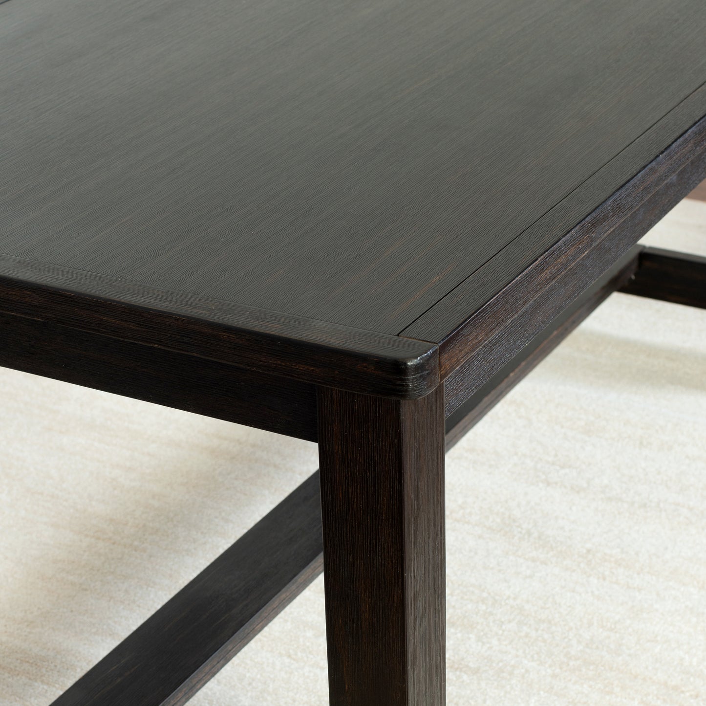Muzzi Contemporary 6-Piece Dining Set, Dining Table with 4 Stylish Chairs and a Bench