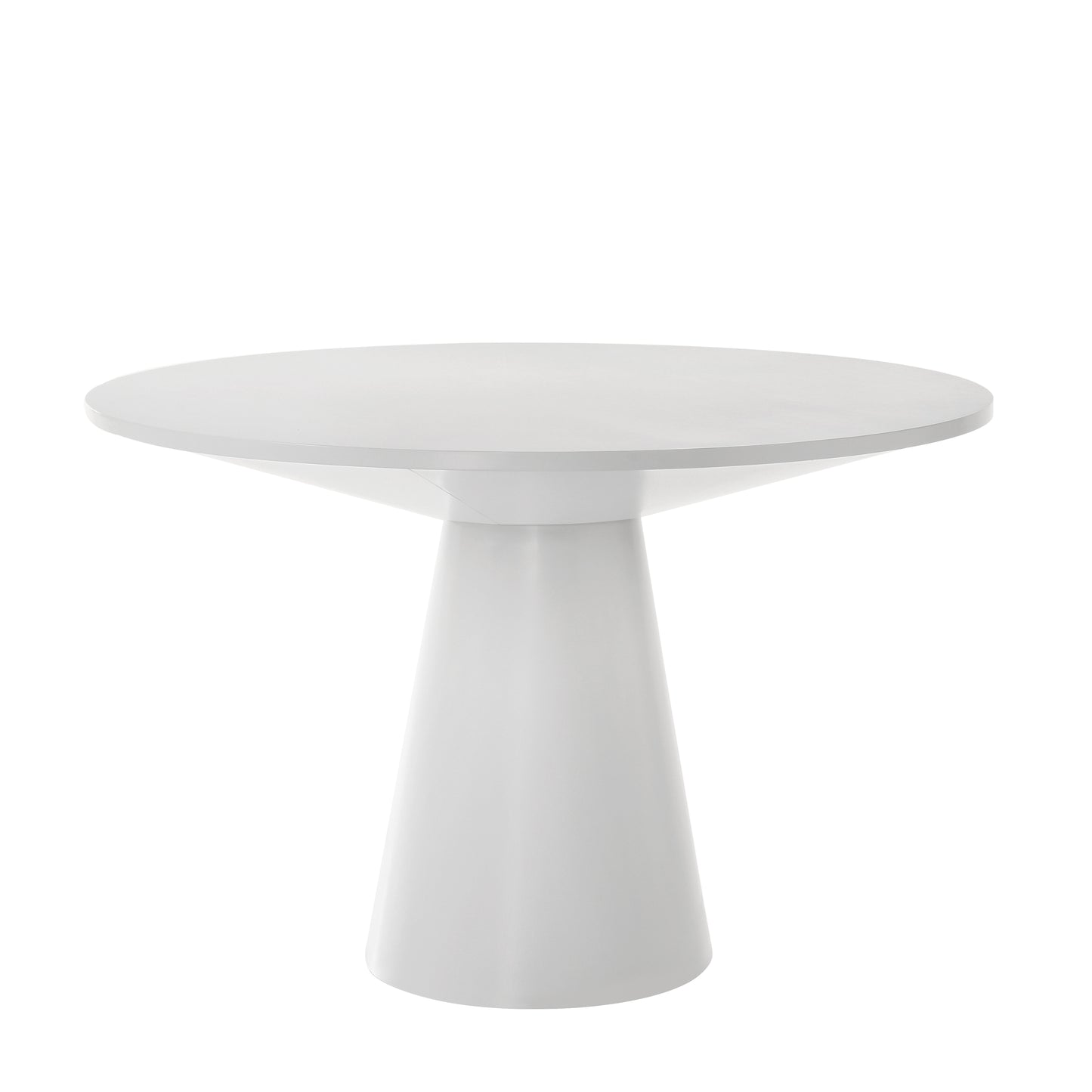 Rocco Contemporary 5-Piece Dining Set, Round Pedestal Table with 4 Chairs