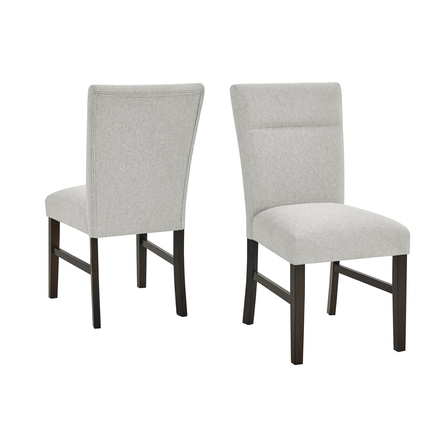 Roundhill Furniture Cavira Modern Faux Marble Dining Table with 6 Chairs