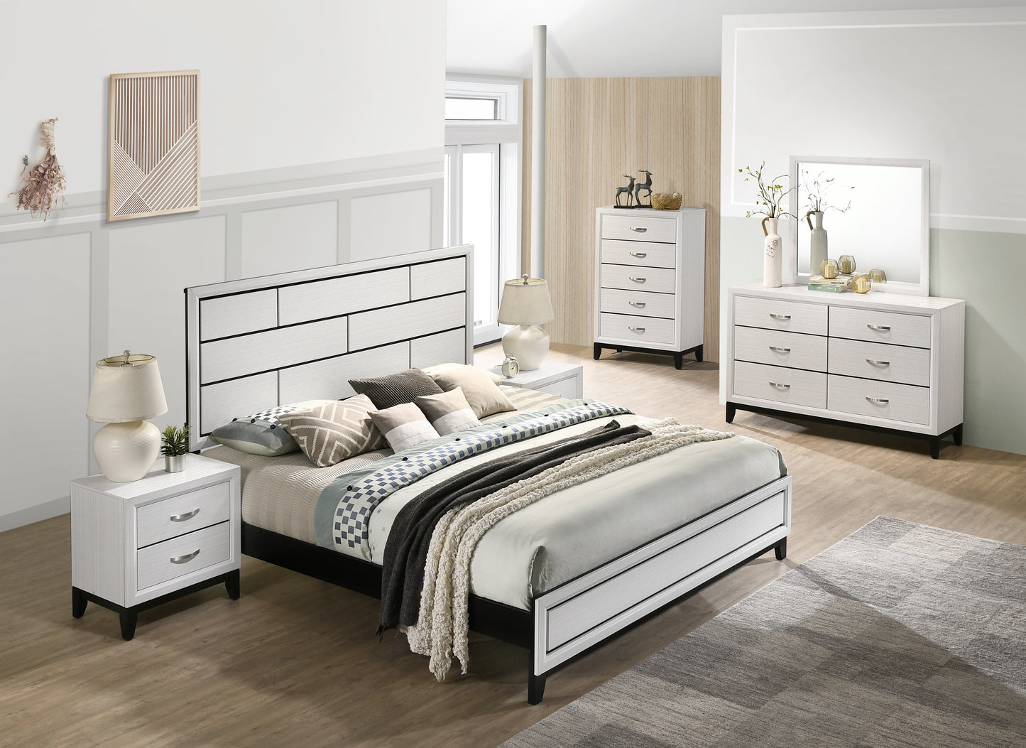 Stout Contemporary Panel Bedroom Collection