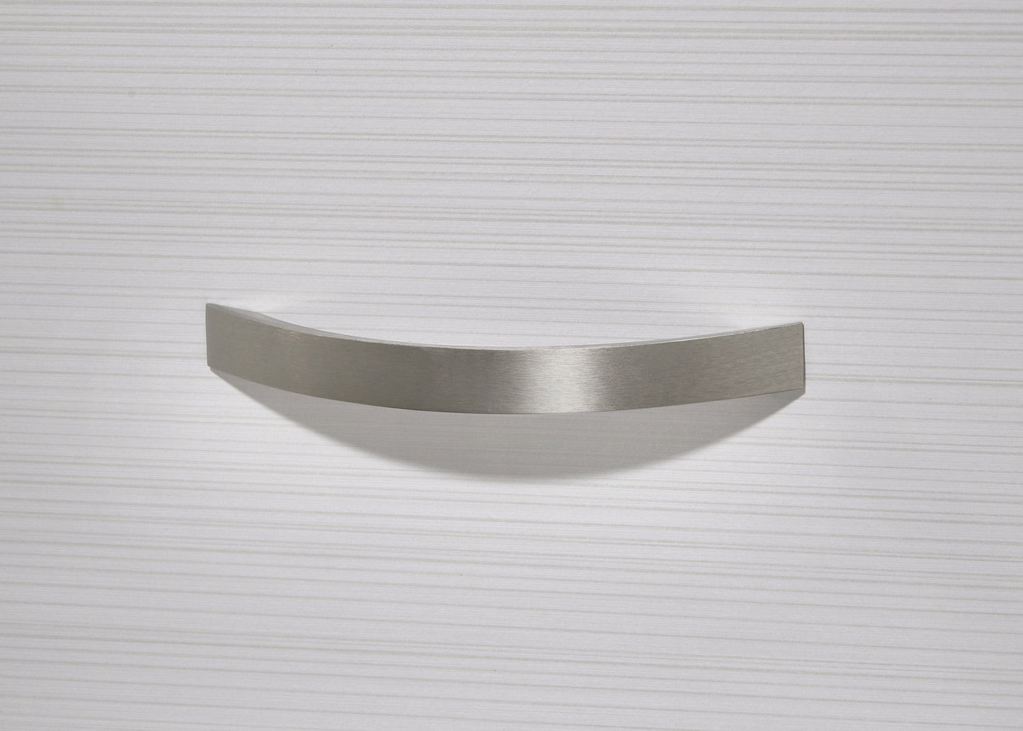 Stout Contemporary 2-Drawer Metal Bar Pulls Wood Nightstand, White