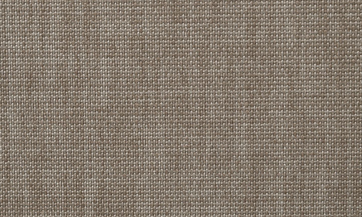 Breda Antique Gray Finish Upholstered Nailhead Bench