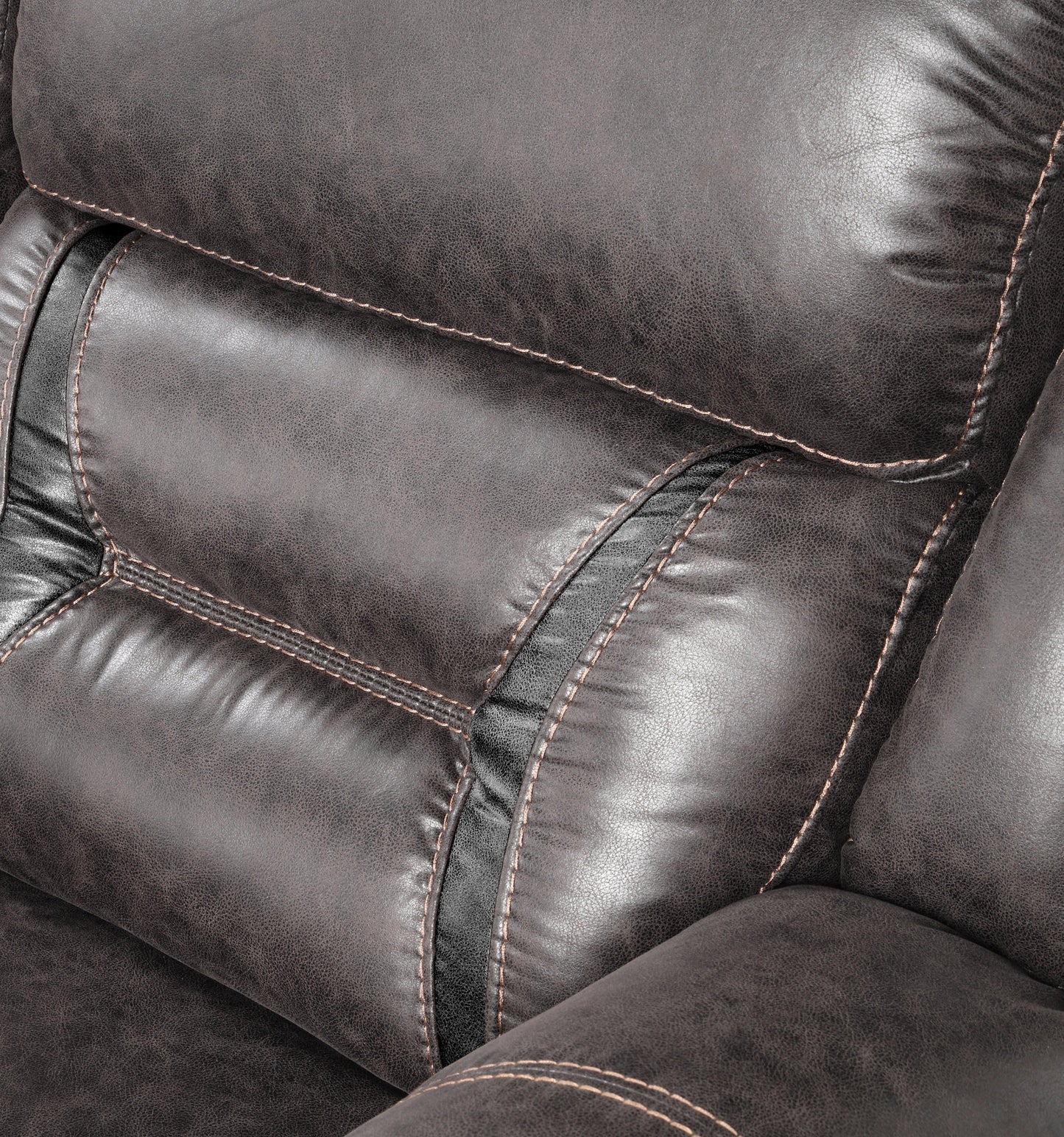 Elkton Manual Motion Recliner, Dark Chestnut
