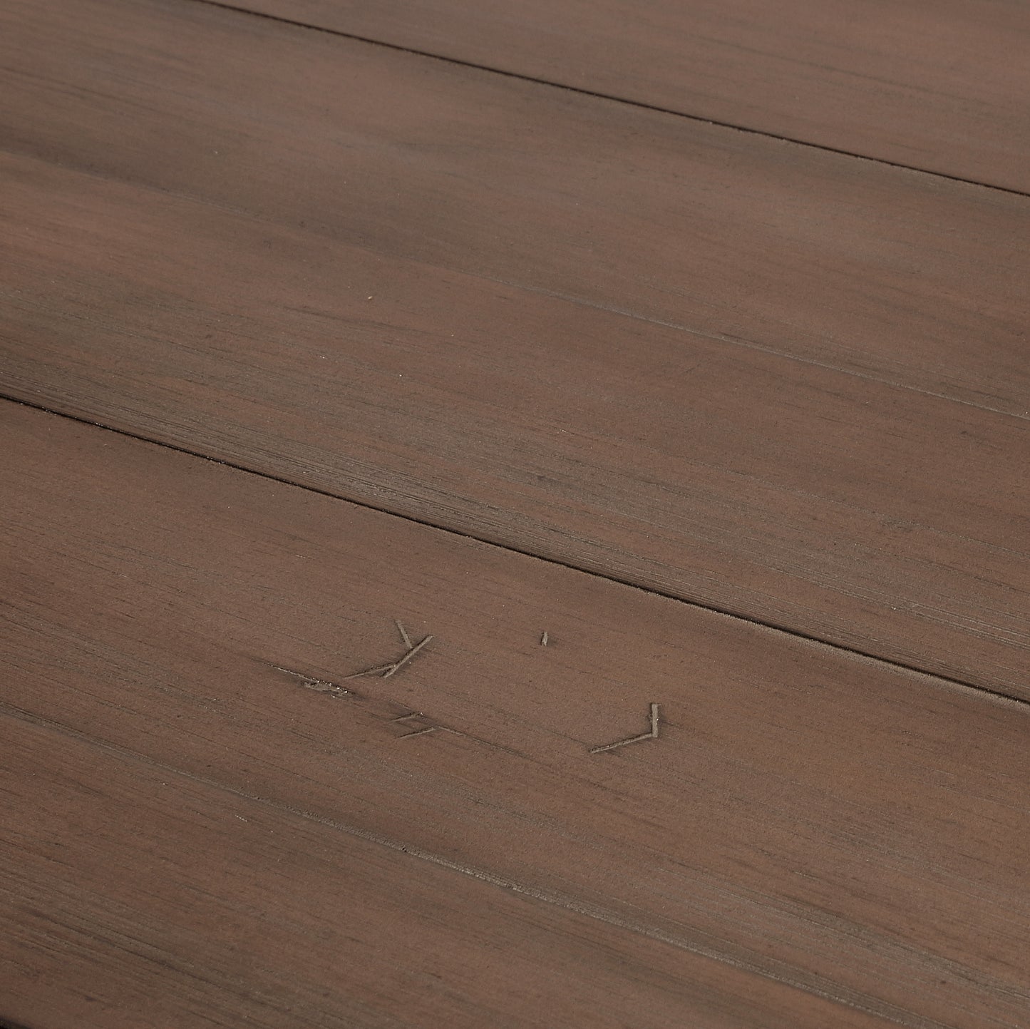 Arch Weathered Oak Round Dining Table with Pedastal Base