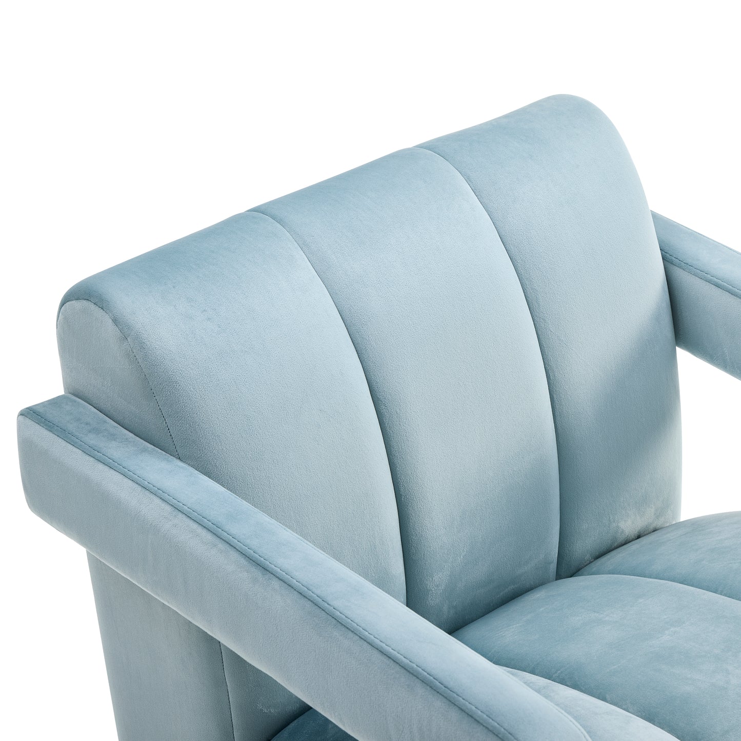 Roundhill Furniture Velmor Contemporary Velvet Accent Armchair