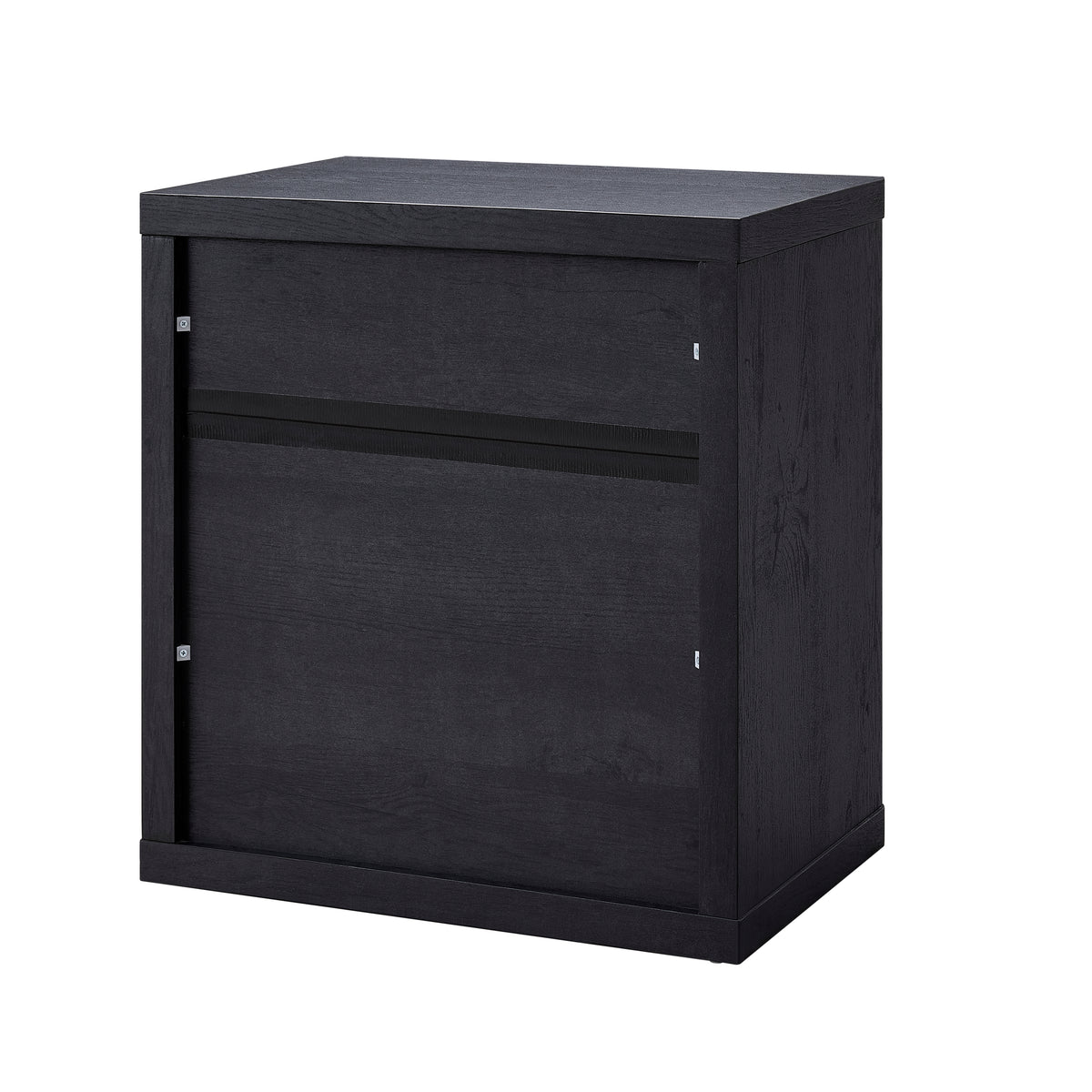 Roundhill Furniture Aria Modern Fluted Nightstand, Side Table