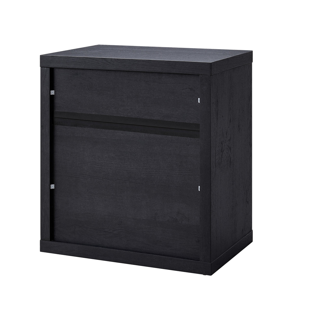 Roundhill Furniture Aria Modern Fluted Nightstands, Side Tables, Set of 2