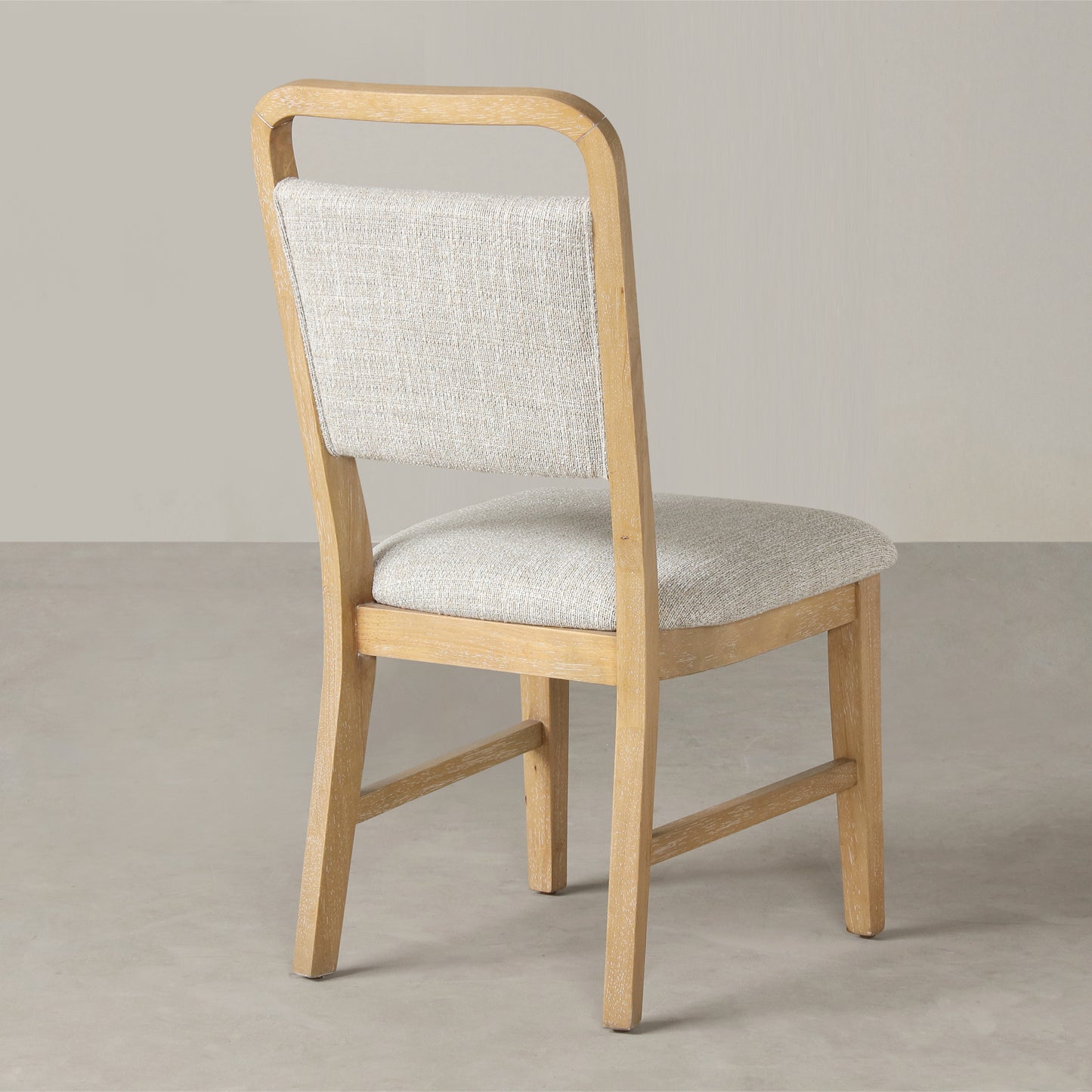 Roundhill Furniture Arden Solid Wood Frame Dining Chairs, Set of 2