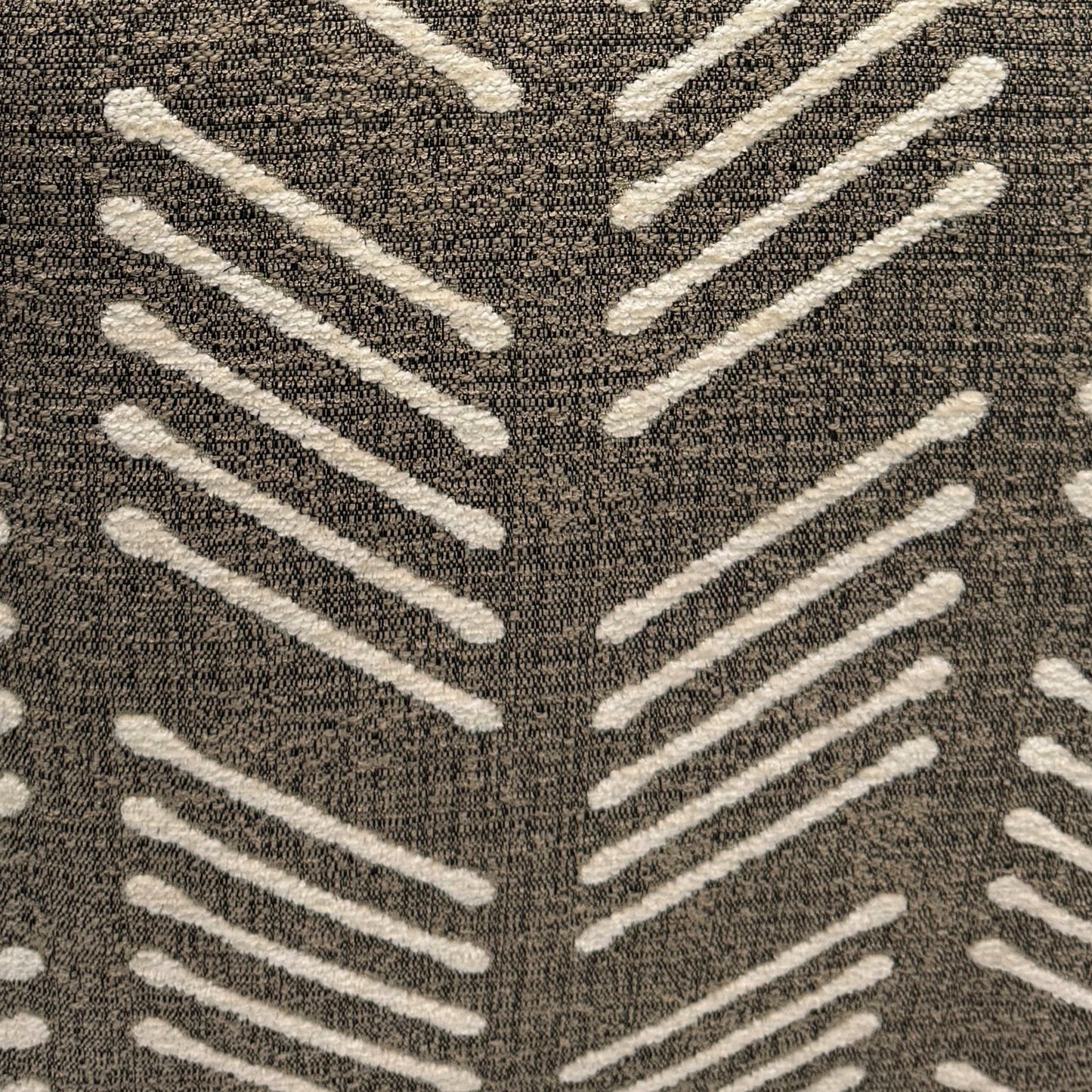 Roundhill Furniture Marvella Living Room Chair with Chocolate Faux Leather Upholstery and Curly Shearling Cushions