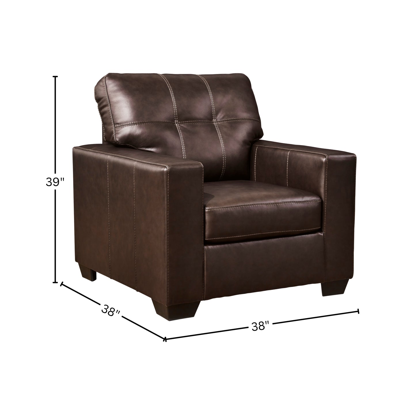 Roundhill Furniture Holmes Leather Living Room Collection
