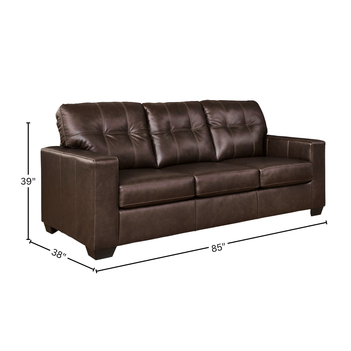Roundhill Furniture Holmes Leather Living Room Collection