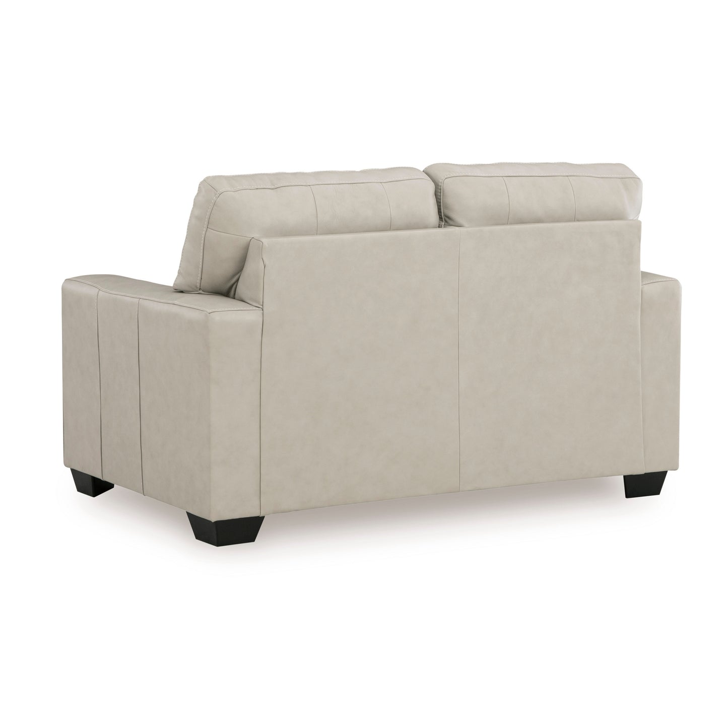 Roundhill Furniture Holmes Leather Upholstered Loveseat