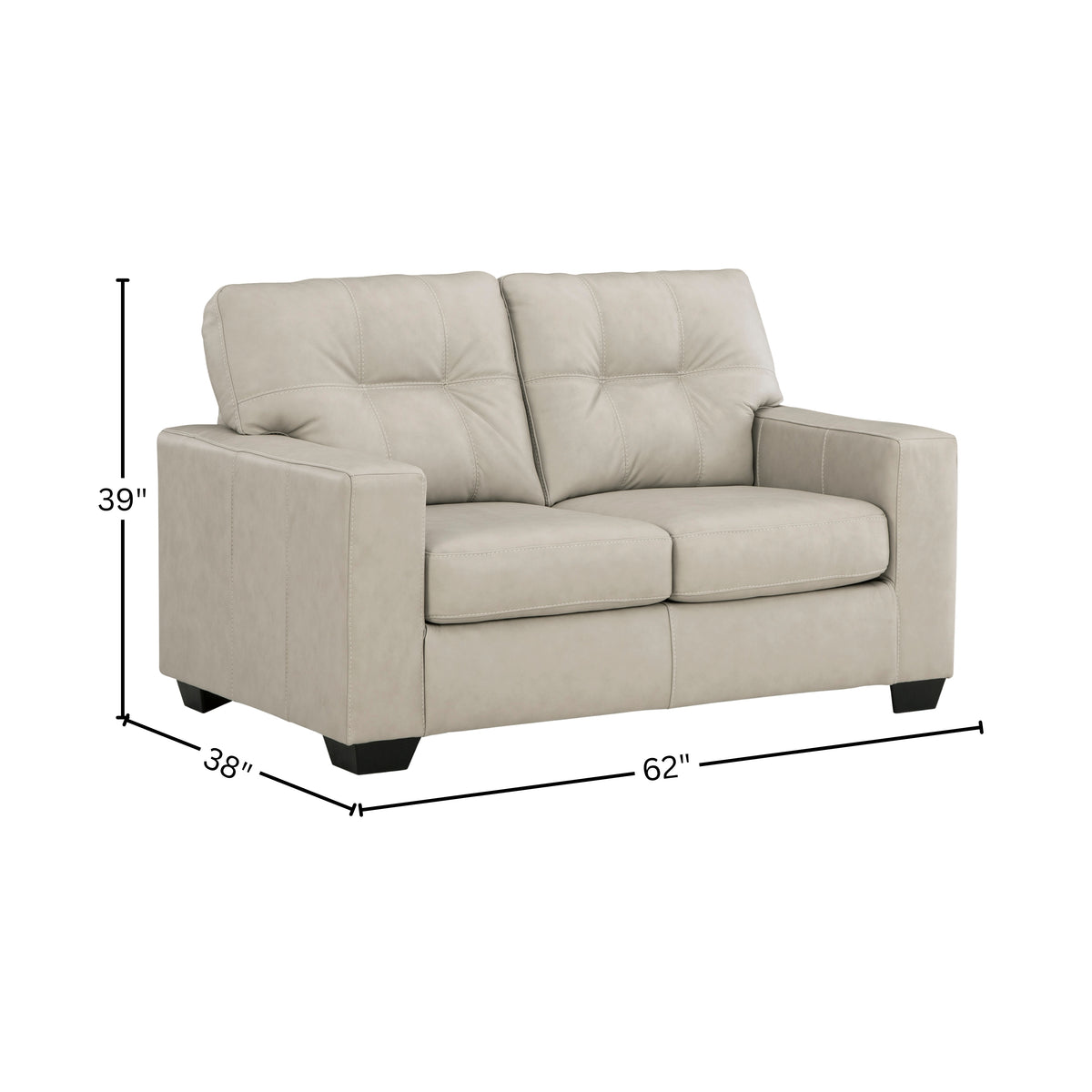 Roundhill Furniture Holmes Leather Living Room Collection