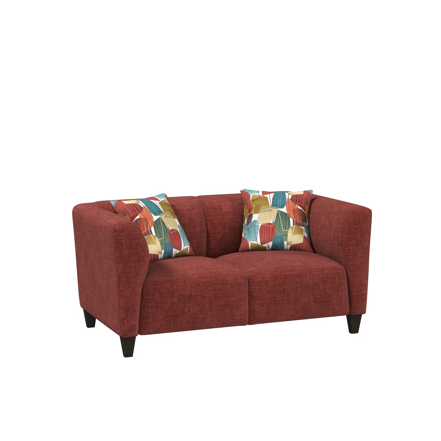 Roundhill Furniture Della Upholstered Stationary Loveseat