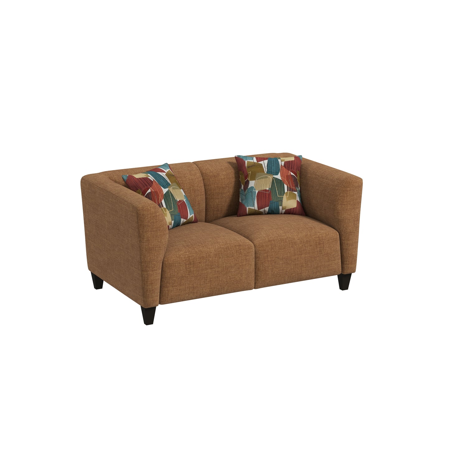 Roundhill Furniture Della Upholstered Stationary Loveseat