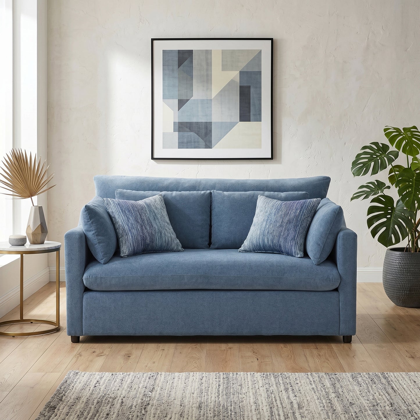 Roundhill Furniture Wilson Contemporary Upholstered Loveseat