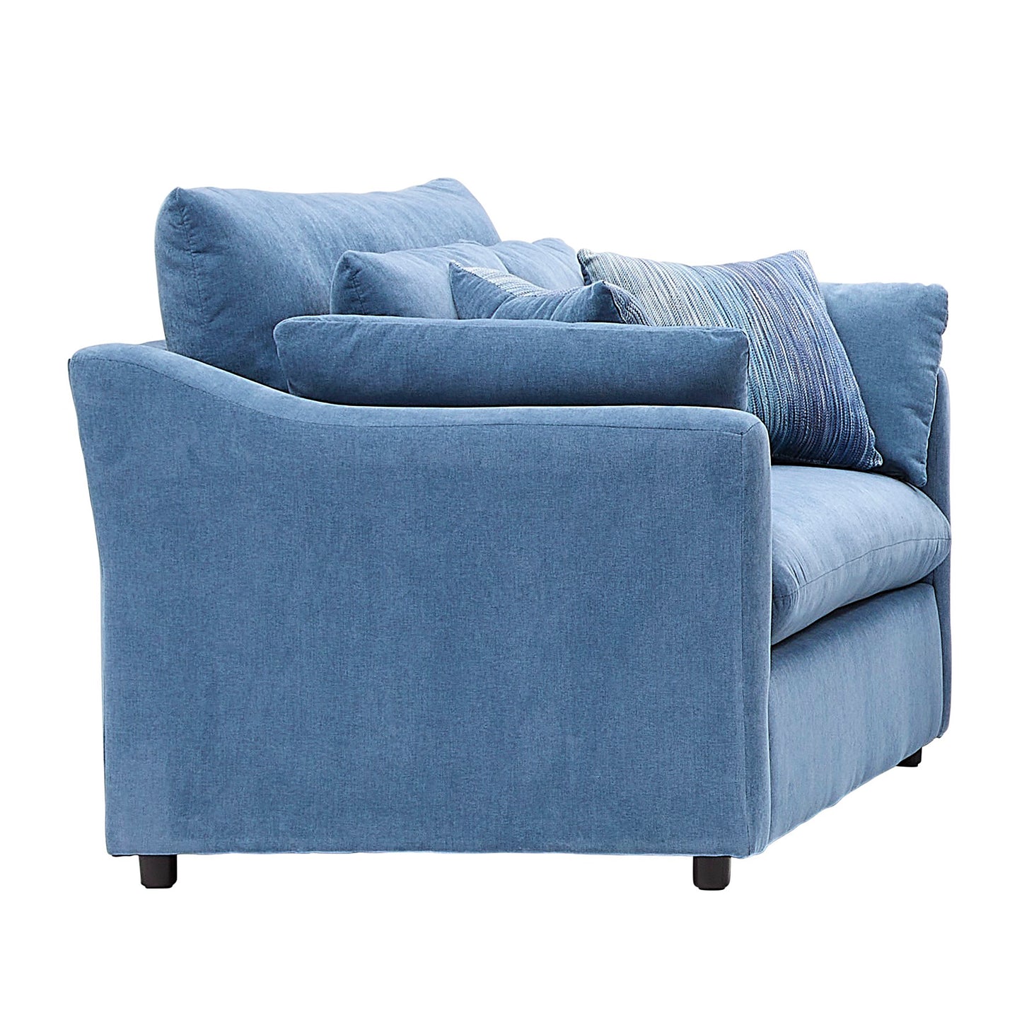 Roundhill Furniture Wilson Contemporary Upholstered Loveseat