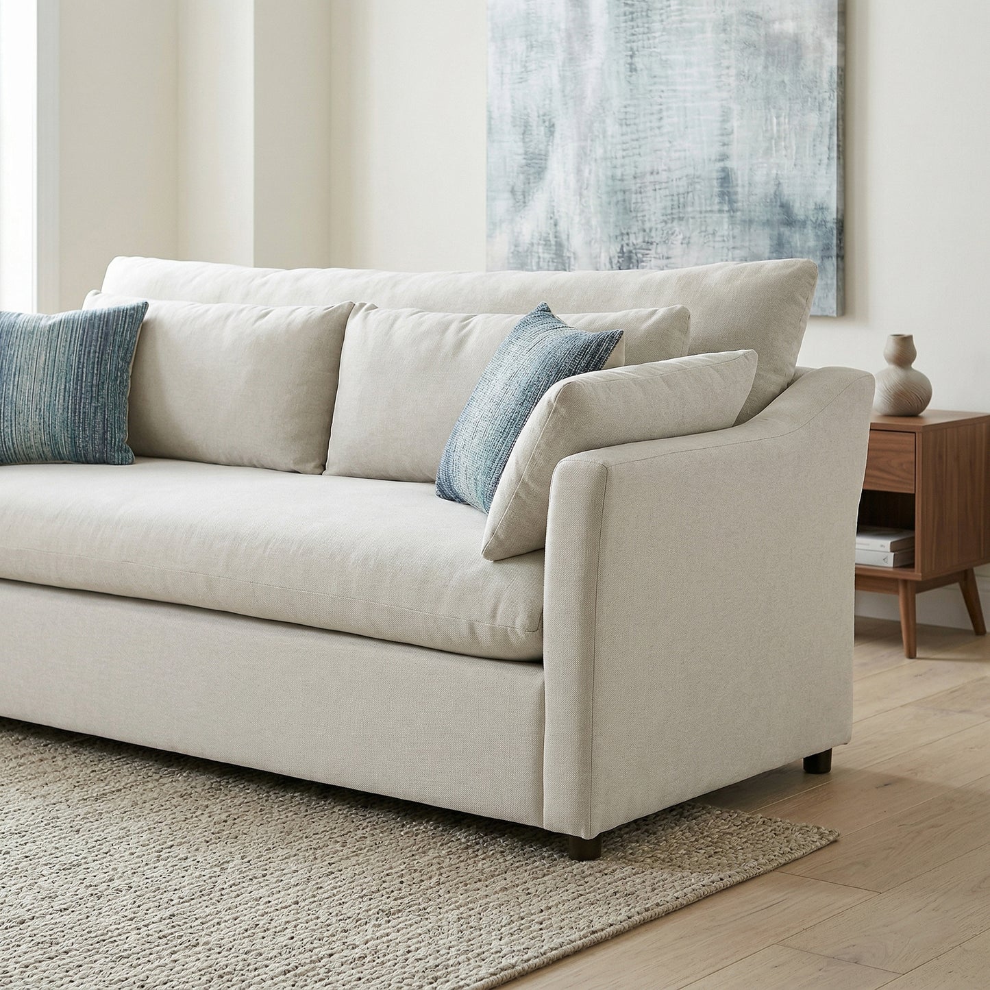 Roundhill Furniture Wilson Contemporary Upholstered Loveseat