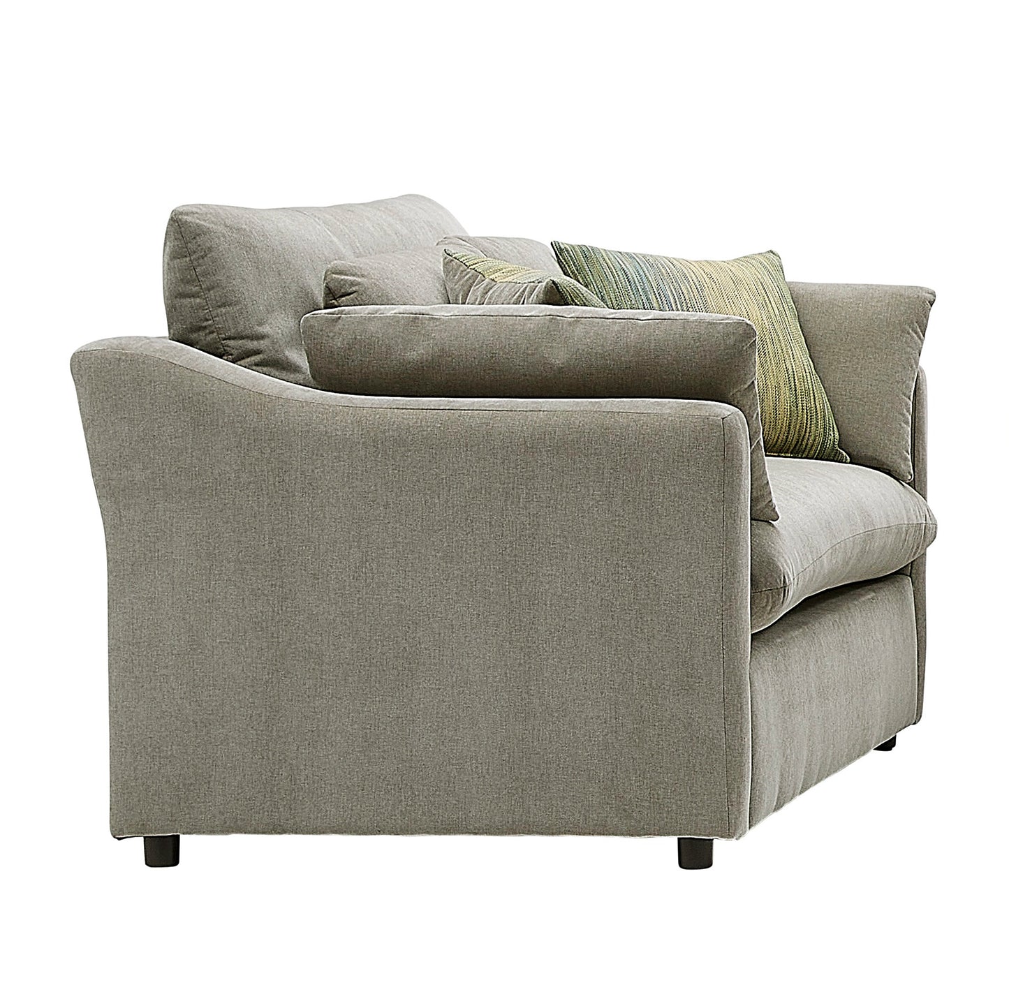 Roundhill Furniture Wilson Contemporary Upholstered Loveseat