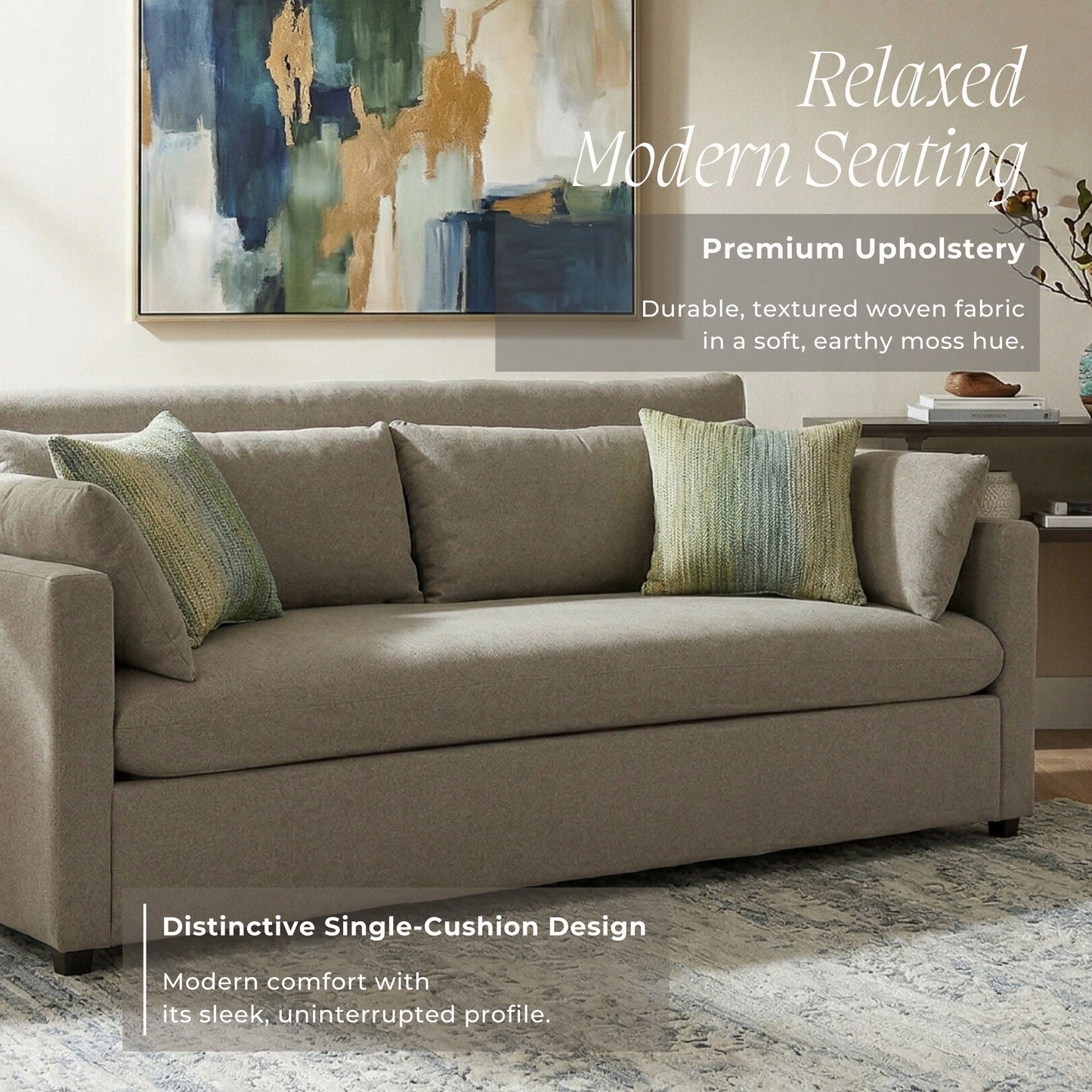 Roundhill Furniture Wilson Living Room Collection, Sofa Loveseat Cuddle Chair and Ottoman