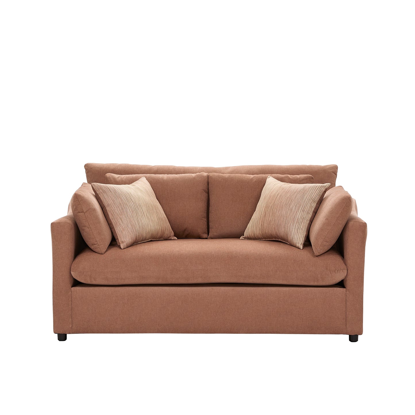 Roundhill Furniture Wilson Contemporary Upholstered Loveseat