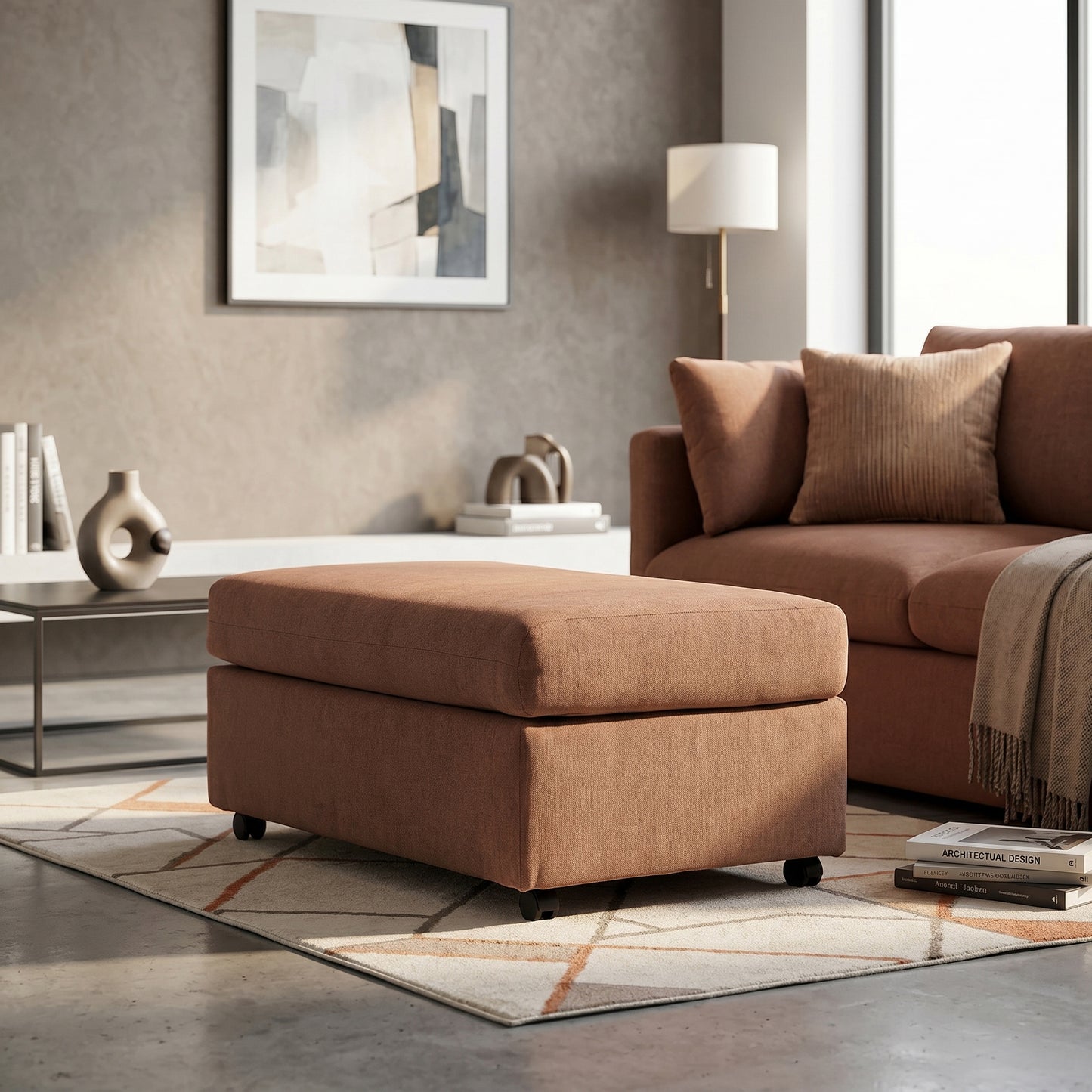 Roundhill Furniture Wilson Living Room Collection, Sofa Loveseat Cuddle Chair and Ottoman