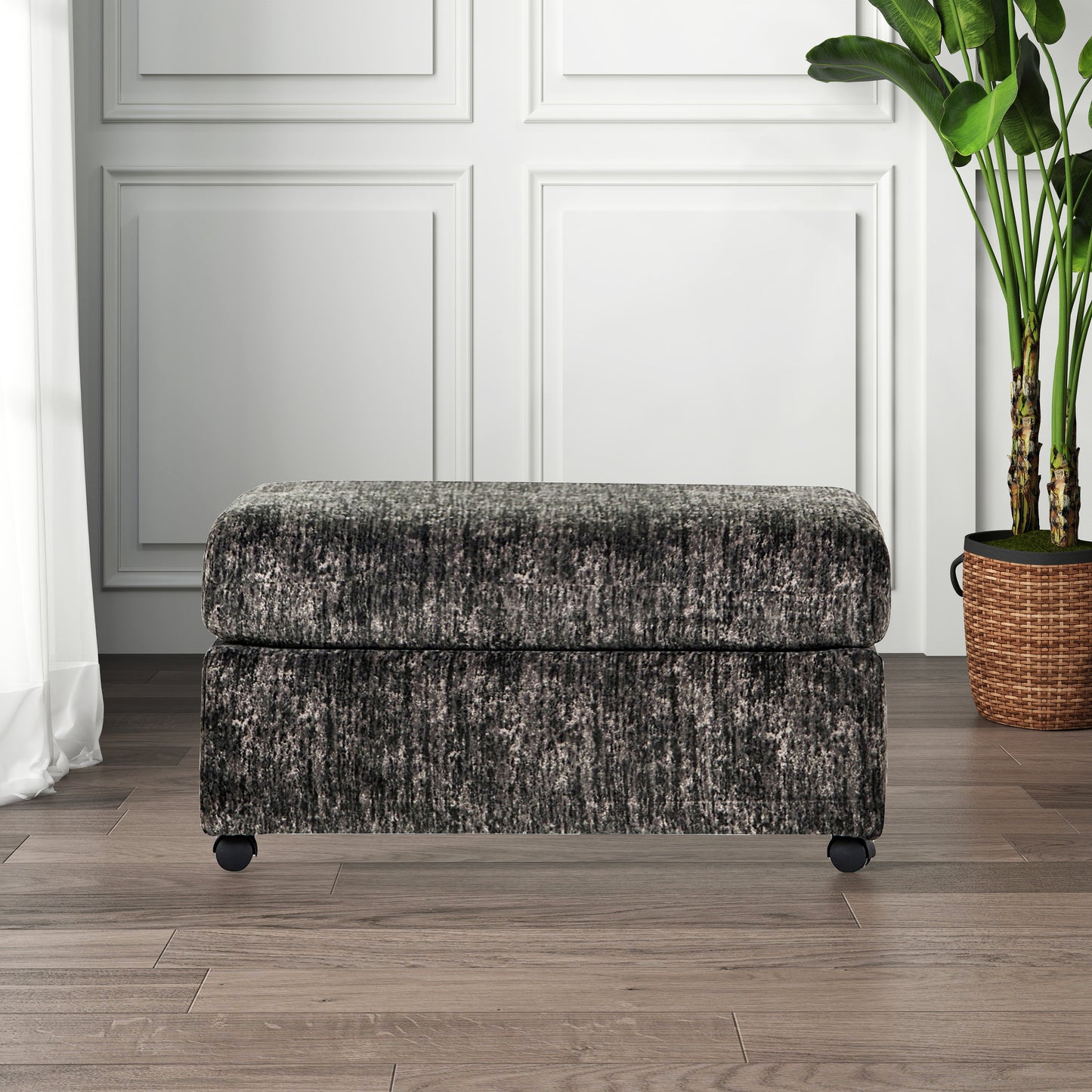 Roundhill Furniture Nason Living Room Ottoman