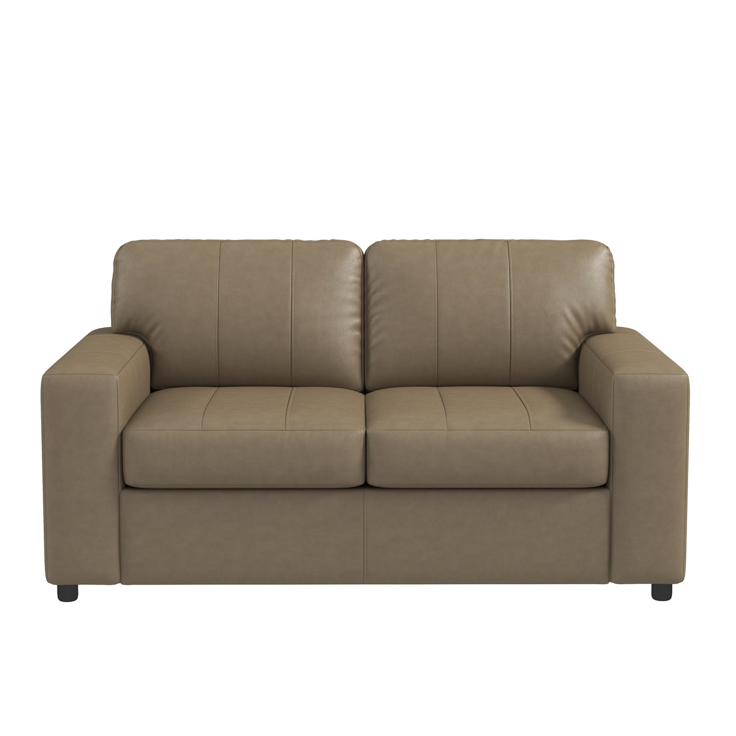 Roundhill Furniture Sakan Leather Upholstered Loveseat