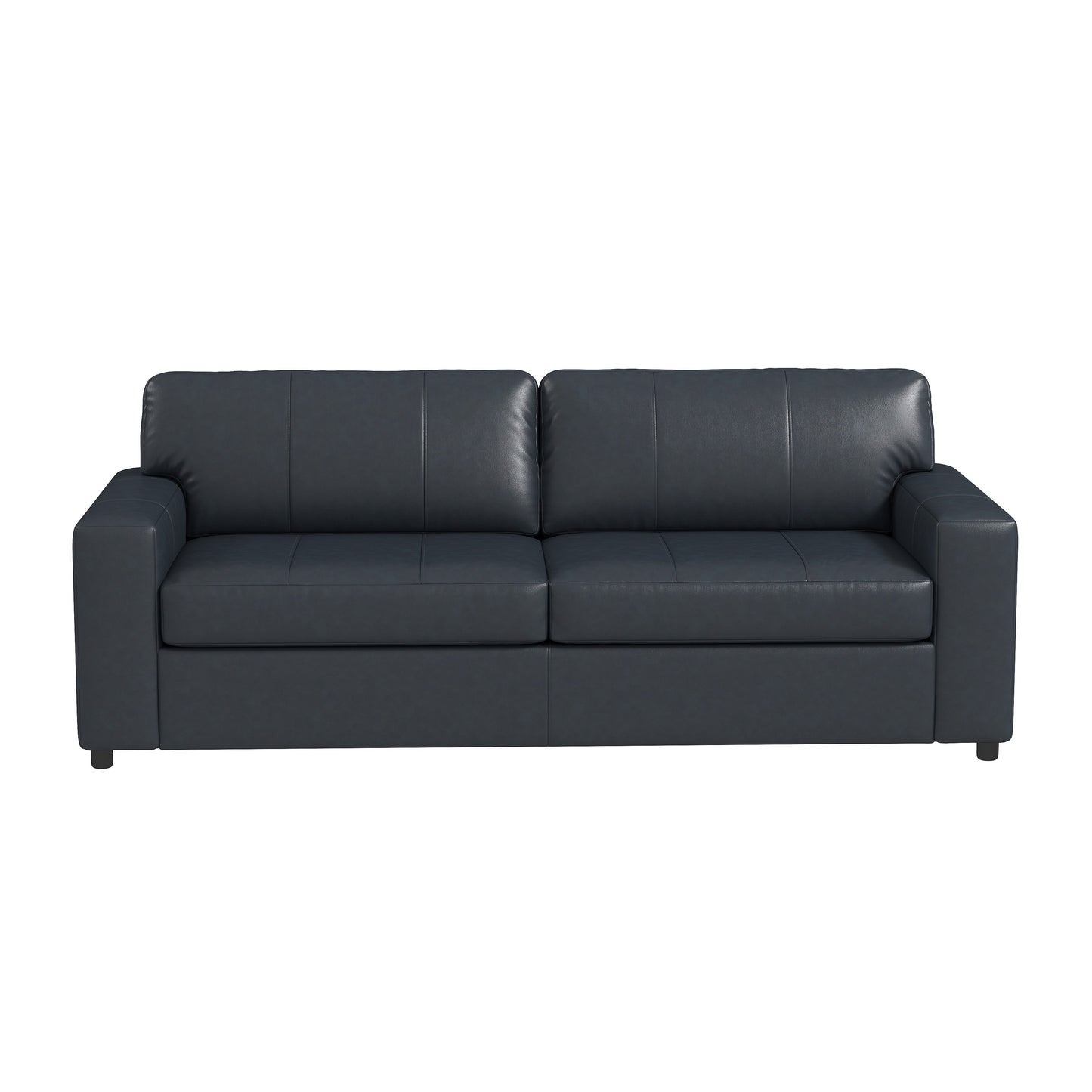 Roundhill Furniture Sakan Leather Upholstered Sofa