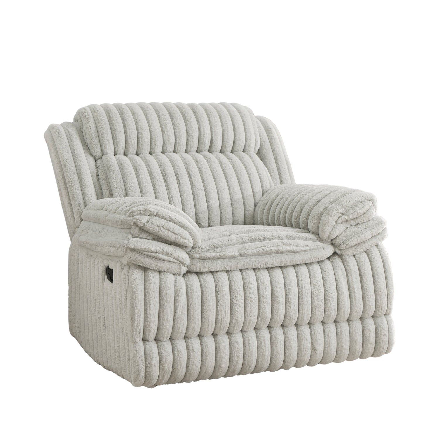 Roundhill Furniture Ardello Manual Recliner with Wide-Wale Corduroy Upholstery